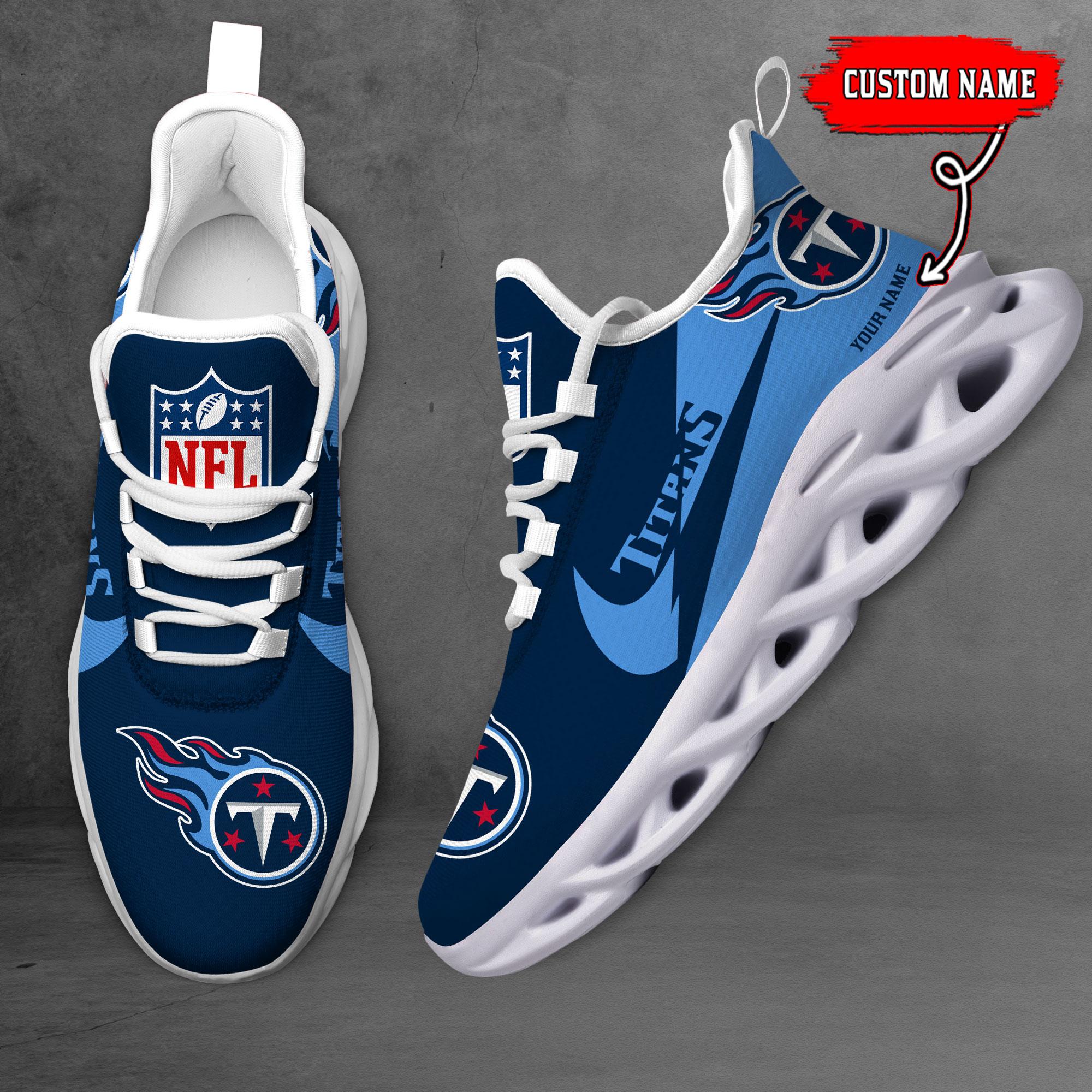 Personalized Tennessee Titans Max Soul Shoes Sneakers for Men And Women – NFL Football Fan Shoes, Team Sneakers - Image 3