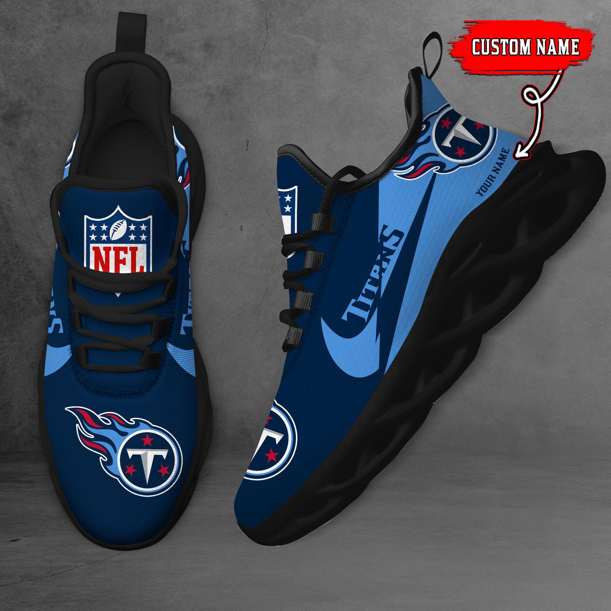 Personalized Tennessee Titans Max Soul Shoes Sneakers for Men And Women – NFL Football Fan Shoes, Team Sneakers - Image 6