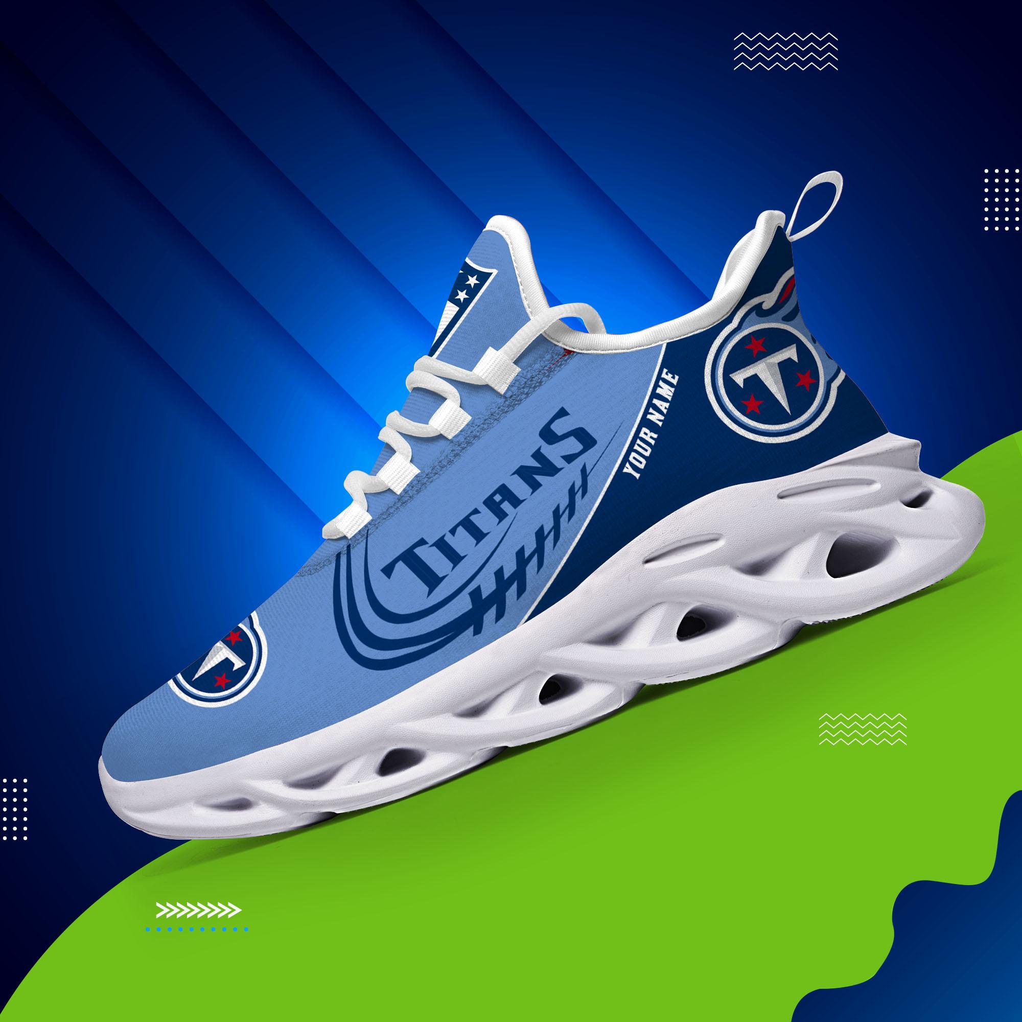 Personalized Tennessee Titans Max Soul Shoes Sneakers for Men And Women – NFL Football Fan Shoes, Team Sneakers - Image 4