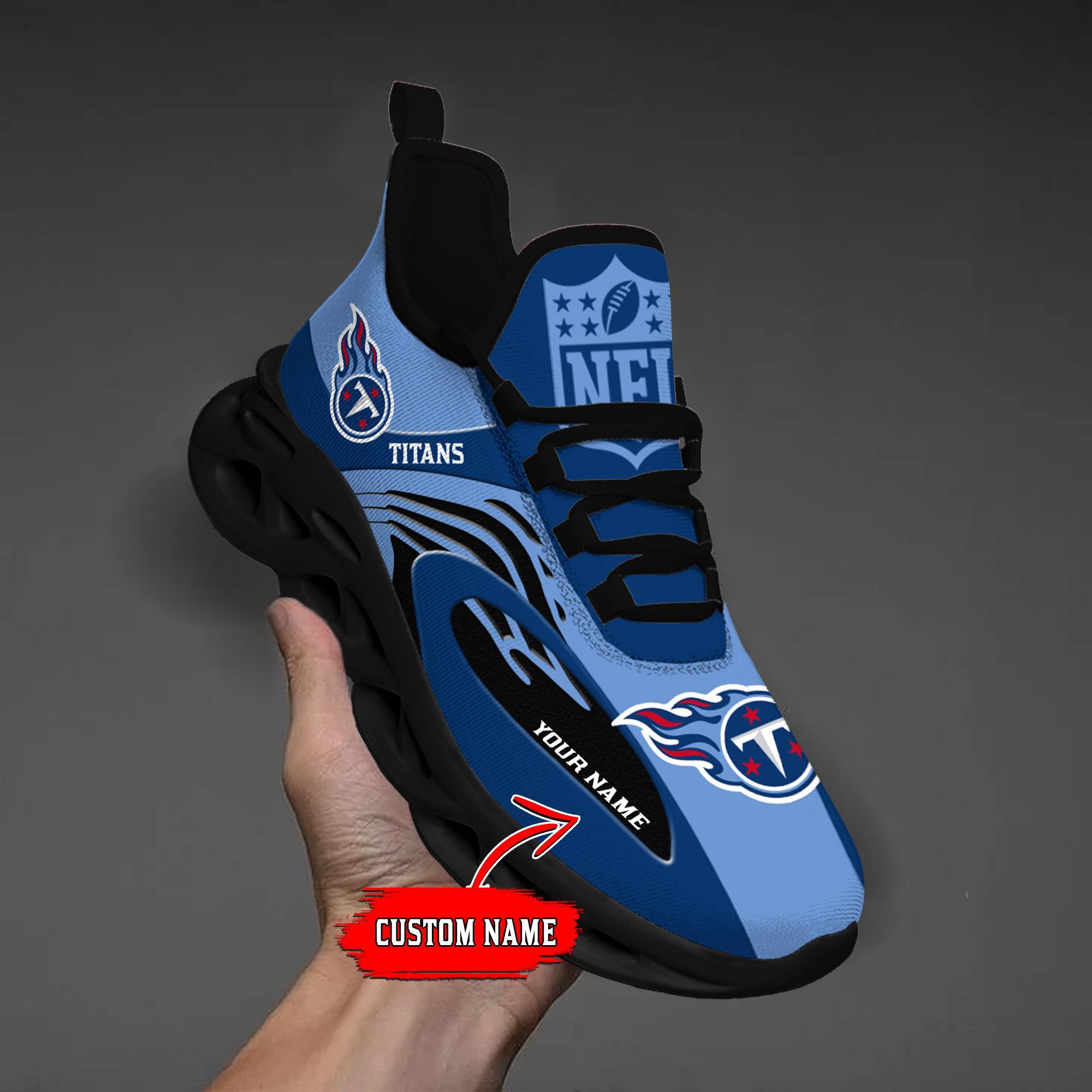 Personalized Tennessee Titans Max Soul Shoes Sneakers for Men And Women – NFL Football Fan Shoes, Team Sneakers - Image 9