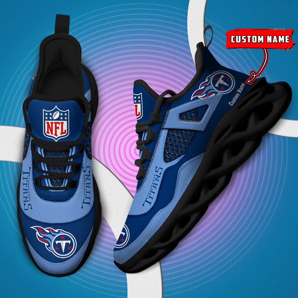 Personalized Tennessee Titans Max Soul Shoes Sneakers for Men And Women – NFL Football Fan Shoes, Team Sneakers - Image 5