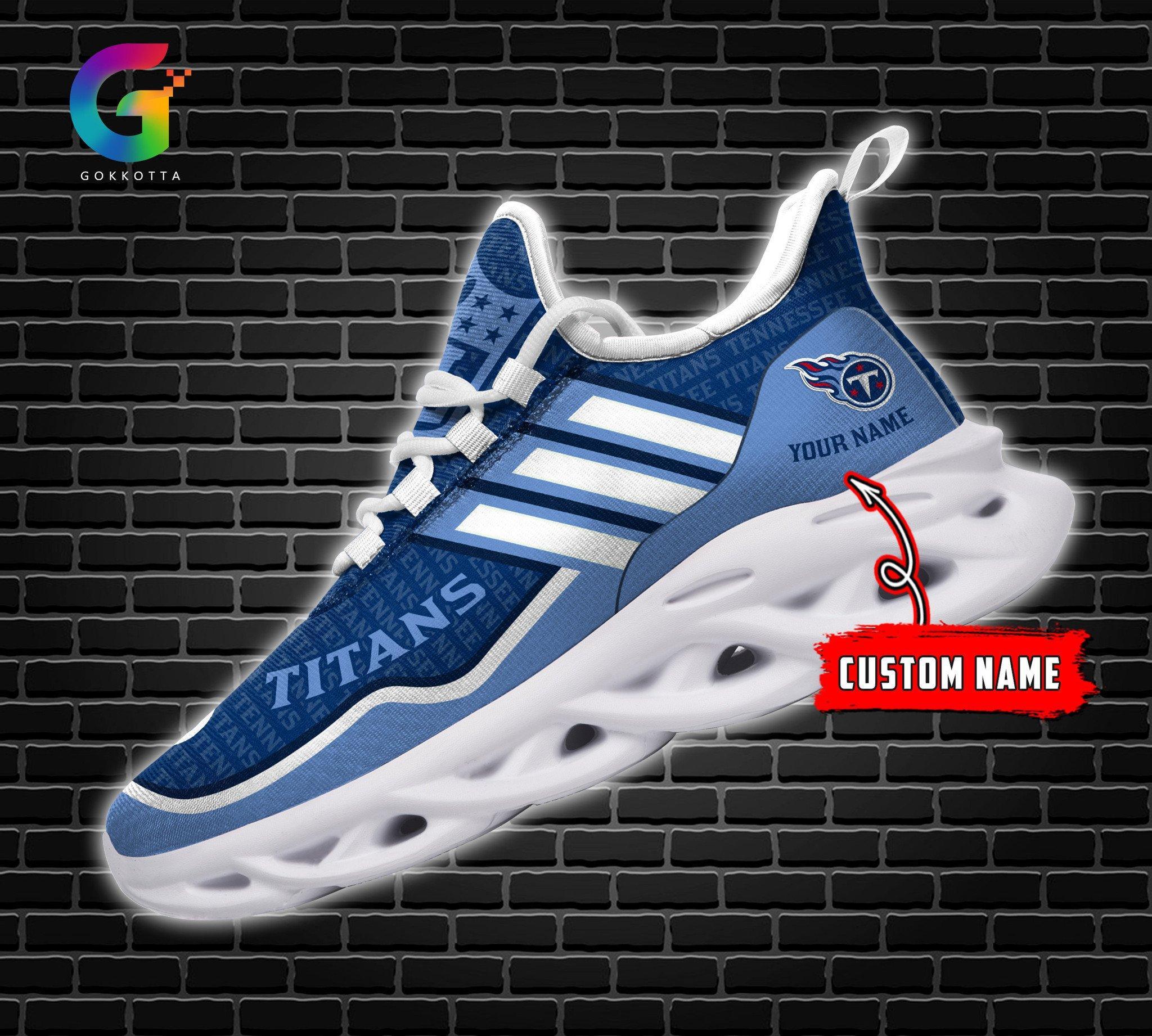 Personalized Tennessee Titans Max Soul Shoes Sneakers for Men And Women – NFL Football Fan Shoes, Team Sneakers - Image 5