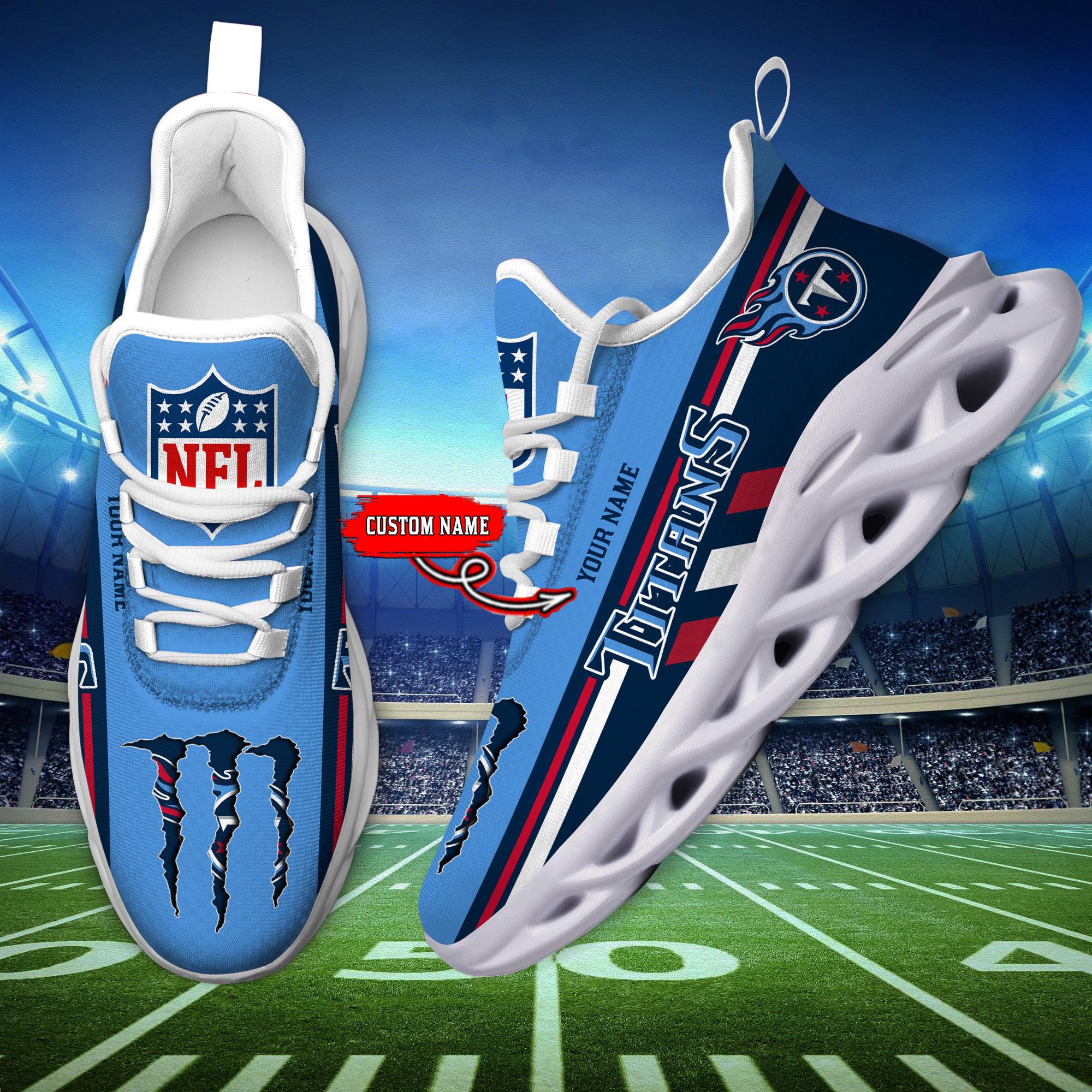 Personalized Tennessee Titans Max Soul Shoes Sneakers for Men And Women – NFL Football Fan Shoes, Team Sneakers - Image 7
