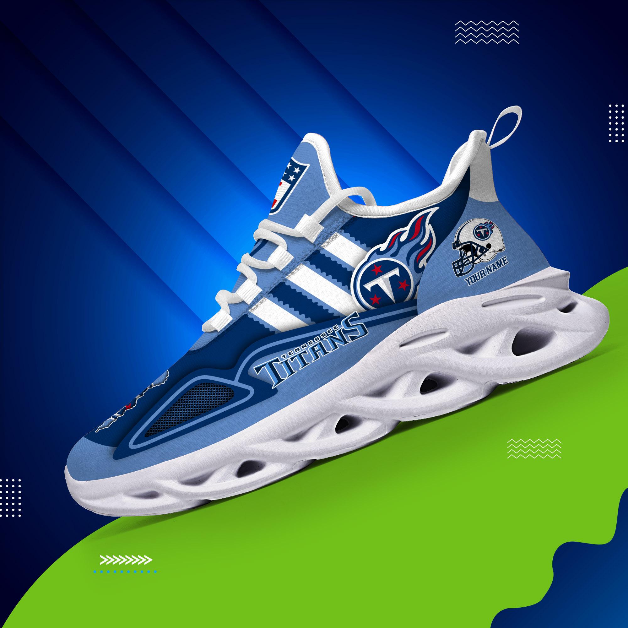 Personalized Tennessee Titans Max Soul Shoes Sneakers for Men And Women – NFL Football Fan Shoes, Team Sneakers - Image 4