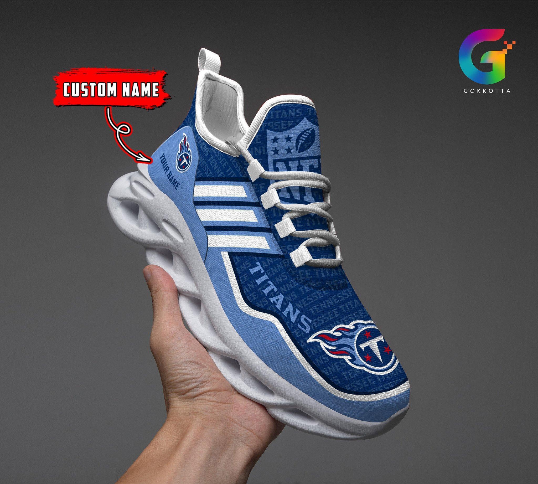 Personalized Tennessee Titans Max Soul Shoes Sneakers for Men And Women – NFL Football Fan Shoes, Team Sneakers - Image 6