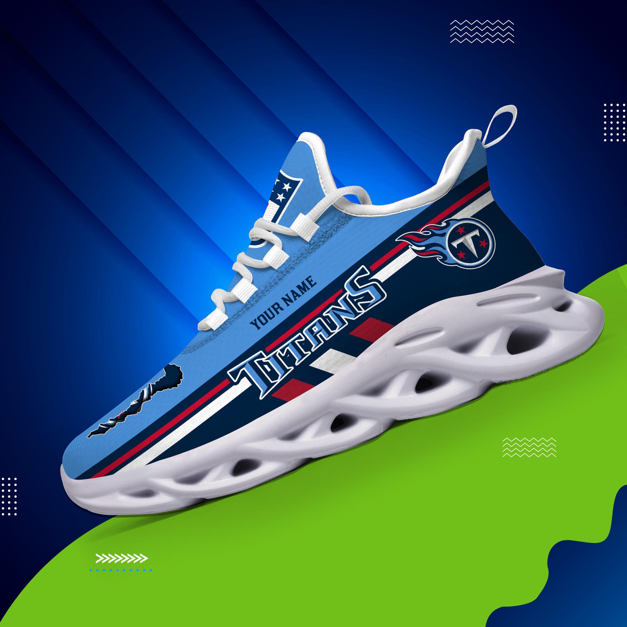 Personalized Tennessee Titans Max Soul Shoes Sneakers for Men And Women – NFL Football Fan Shoes, Team Sneakers - Image 5