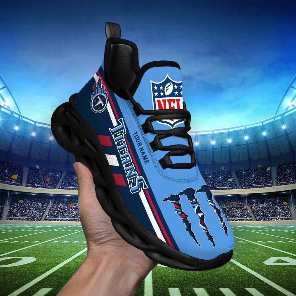 Personalized Tennessee Titans Max Soul Shoes Sneakers for Men And Women – NFL Football Fan Shoes, Team Sneakers - Image 8