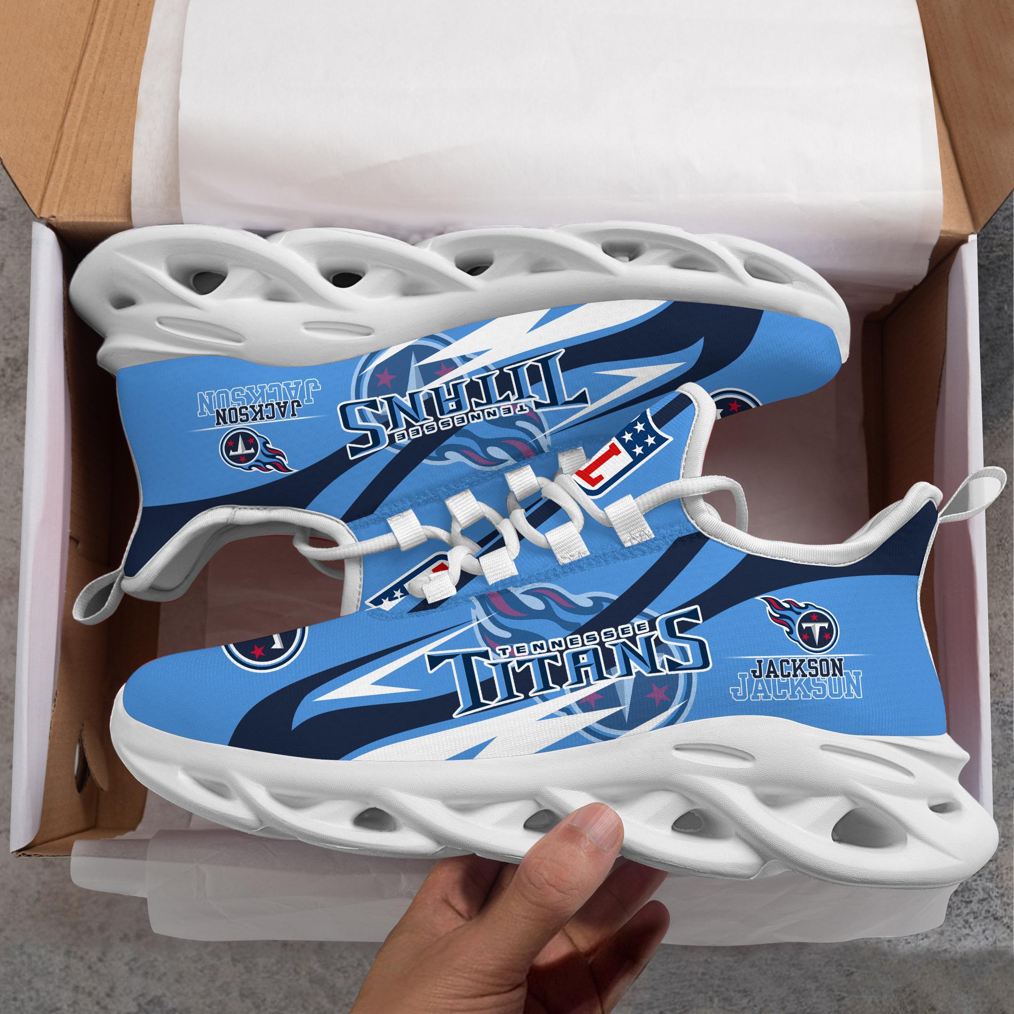 Personalized Tennessee Titans Max Soul Shoes Sneakers for Men And Women – NFL Football Fan Shoes, Team Sneakers - Image 8