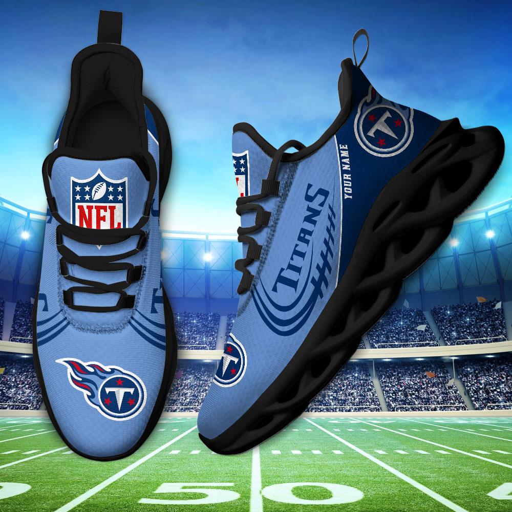 Personalized Tennessee Titans Max Soul Shoes Sneakers for Men And Women – NFL Football Fan Shoes, Team Sneakers - Image 5