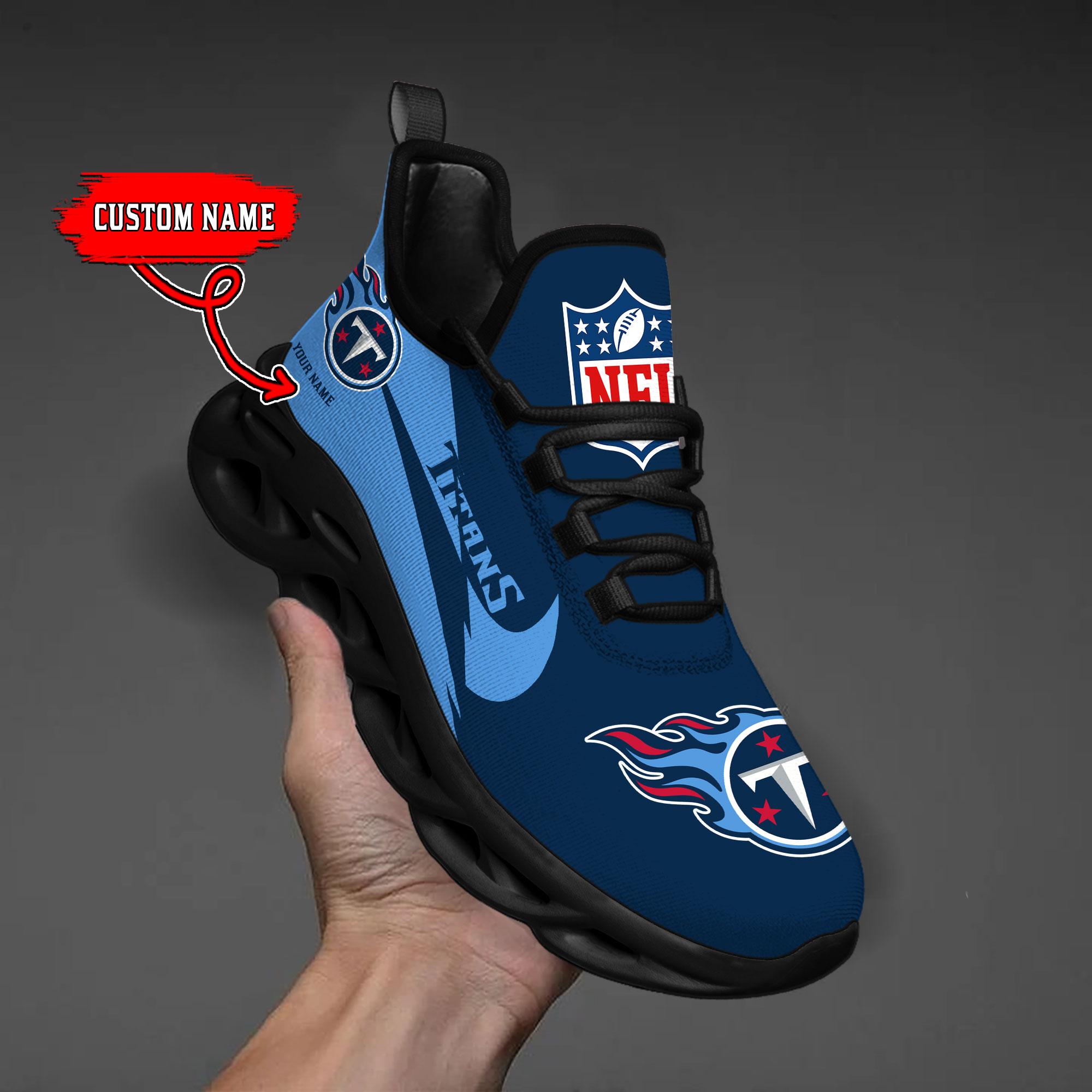 Personalized Tennessee Titans Max Soul Shoes Sneakers for Men And Women – NFL Football Fan Shoes, Team Sneakers - Image 7