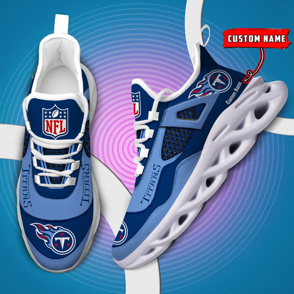 Personalized Tennessee Titans Max Soul Shoes Sneakers for Men And Women – NFL Football Fan Shoes, Team Sneakers - Image 6