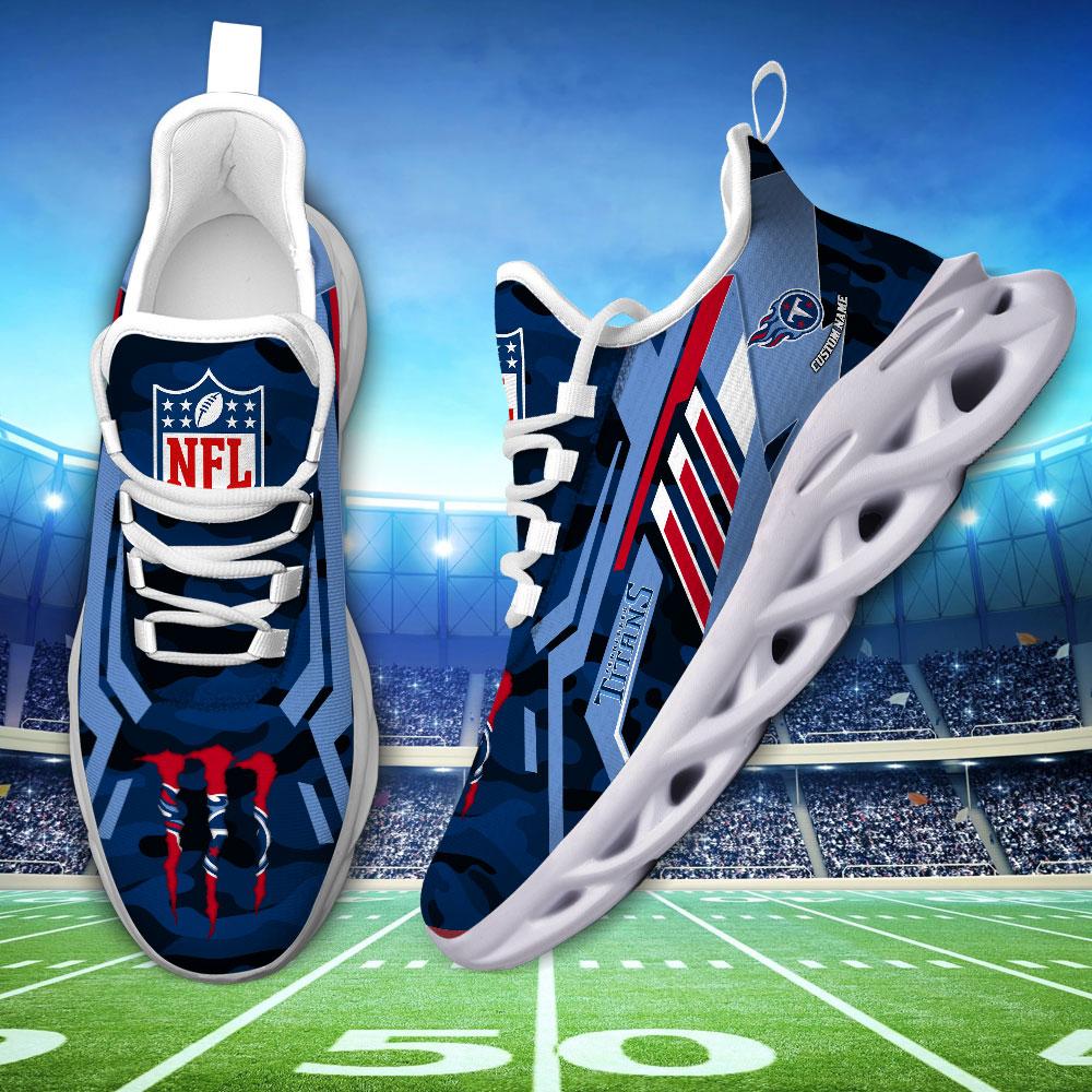 Personalized Tennessee Titans Max Soul Shoes Sneakers for Men And Women – NFL Football Fan Shoes, Team Sneakers - Image 5
