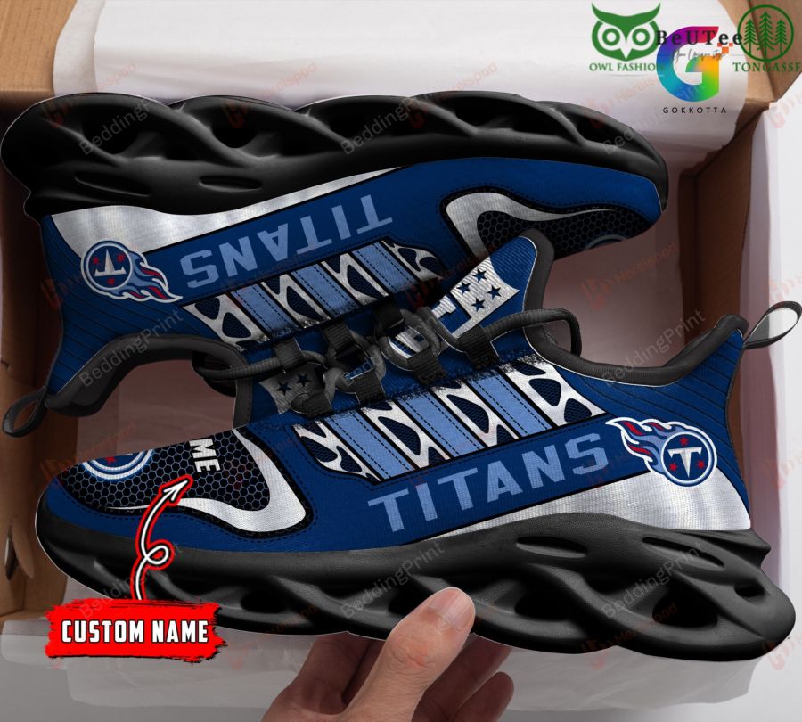 Personalized Tennessee Titans Max Soul Shoes Sneakers for Men And Women – NFL Football Fan Shoes, Team Sneakers