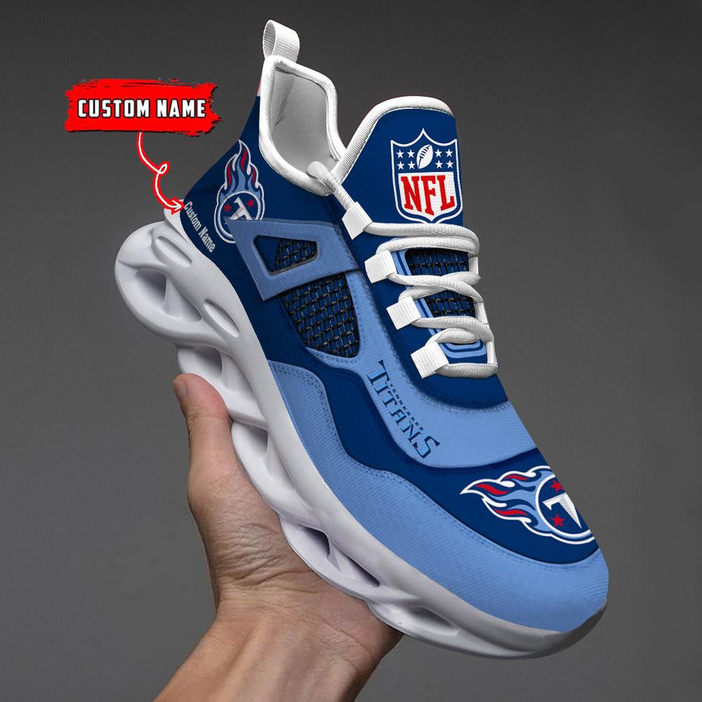 Personalized Tennessee Titans Max Soul Shoes Sneakers for Men And Women – NFL Football Fan Shoes, Team Sneakers - Image 4
