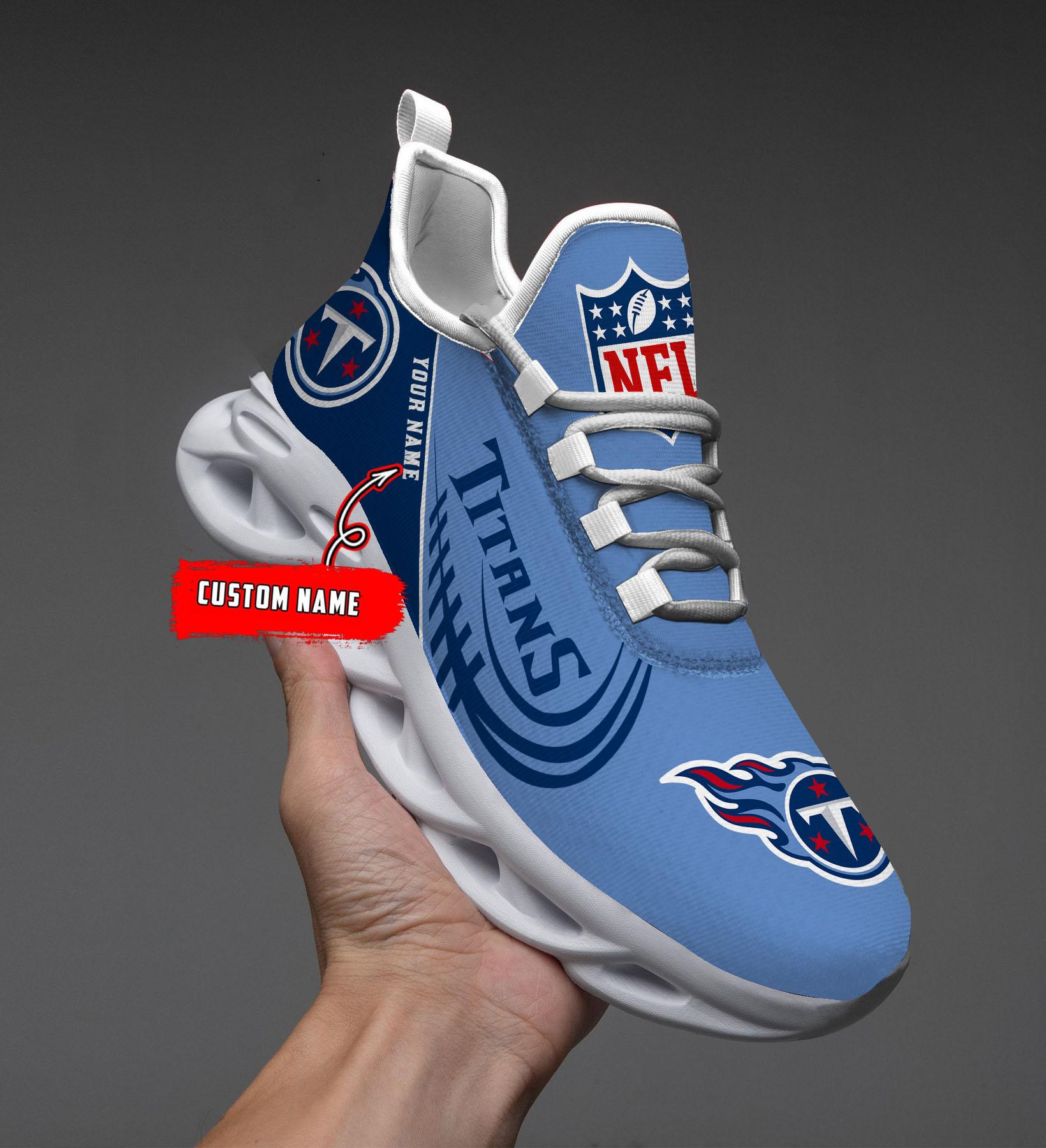Personalized Tennessee Titans Max Soul Shoes Sneakers for Men And Women – NFL Football Fan Shoes, Team Sneakers - Image 9