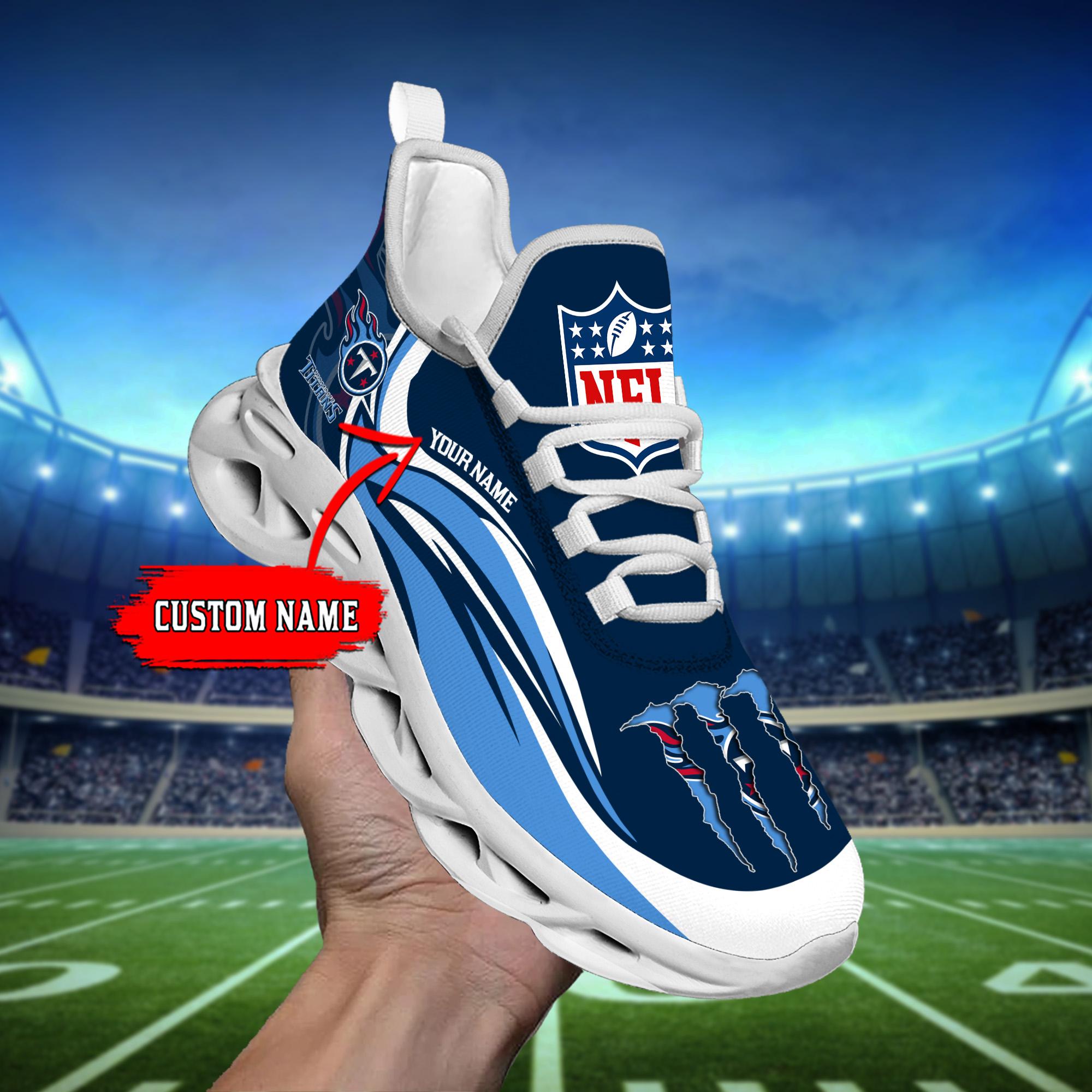 Personalized Tennessee Titans Max Soul Shoes Sneakers for Men And Women – NFL Football Fan Shoes, Team Sneakers - Image 7