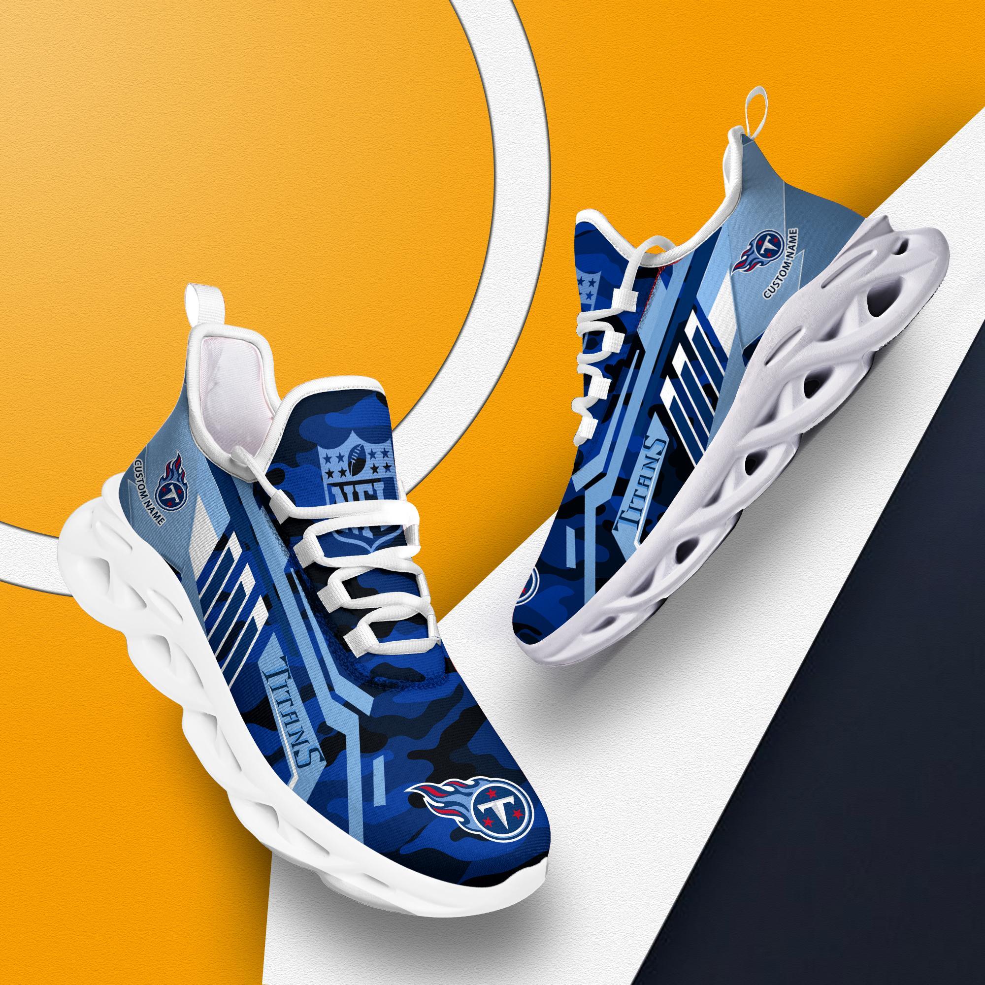 Personalized Tennessee Titans Max Soul Shoes Sneakers for Men And Women – NFL Football Fan Shoes, Team Sneakers - Image 3