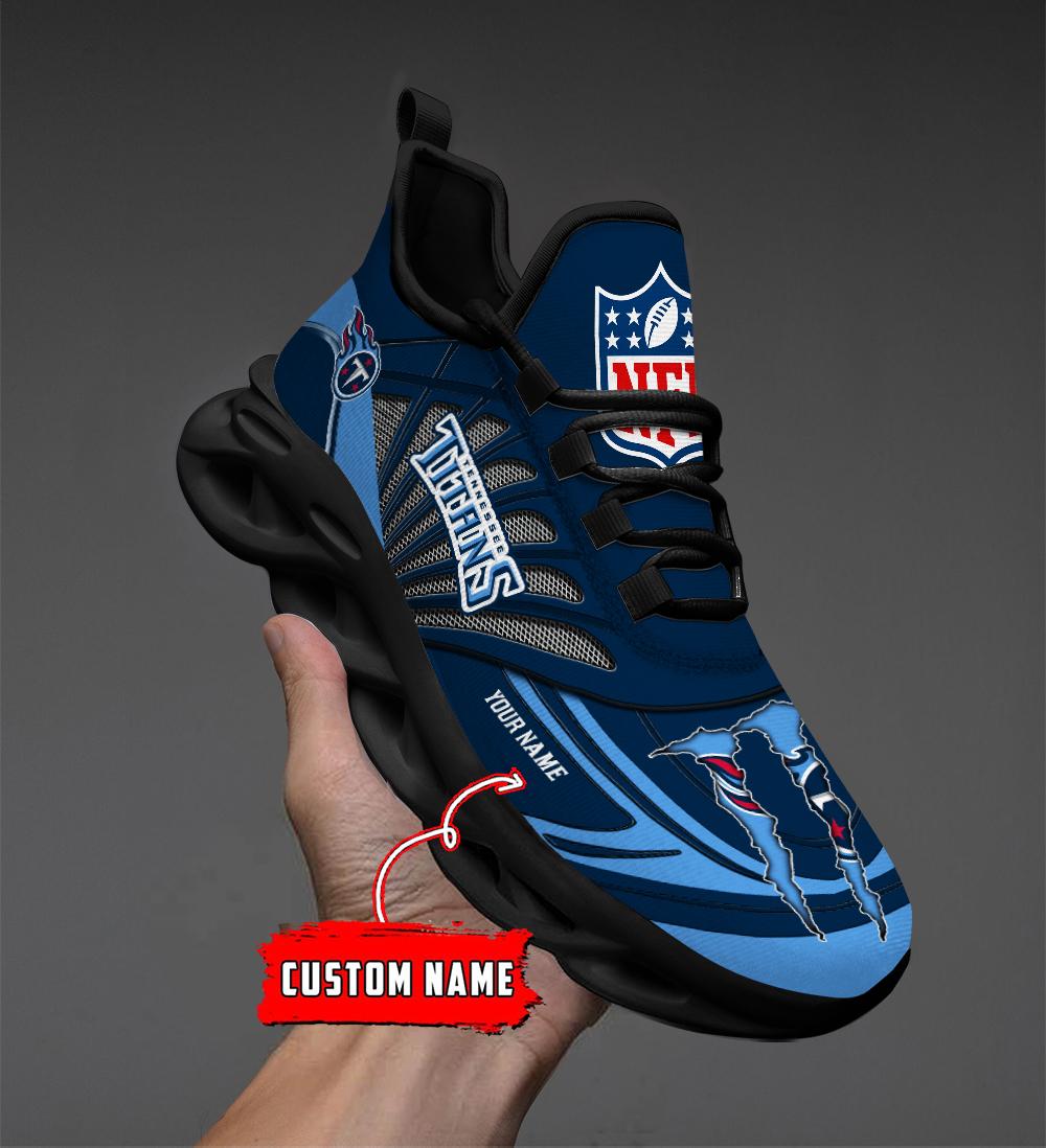 Personalized Tennessee Titans Max Soul Shoes Sneakers for Men And Women – NFL Football Fan Shoes, Team Sneakers - Image 6