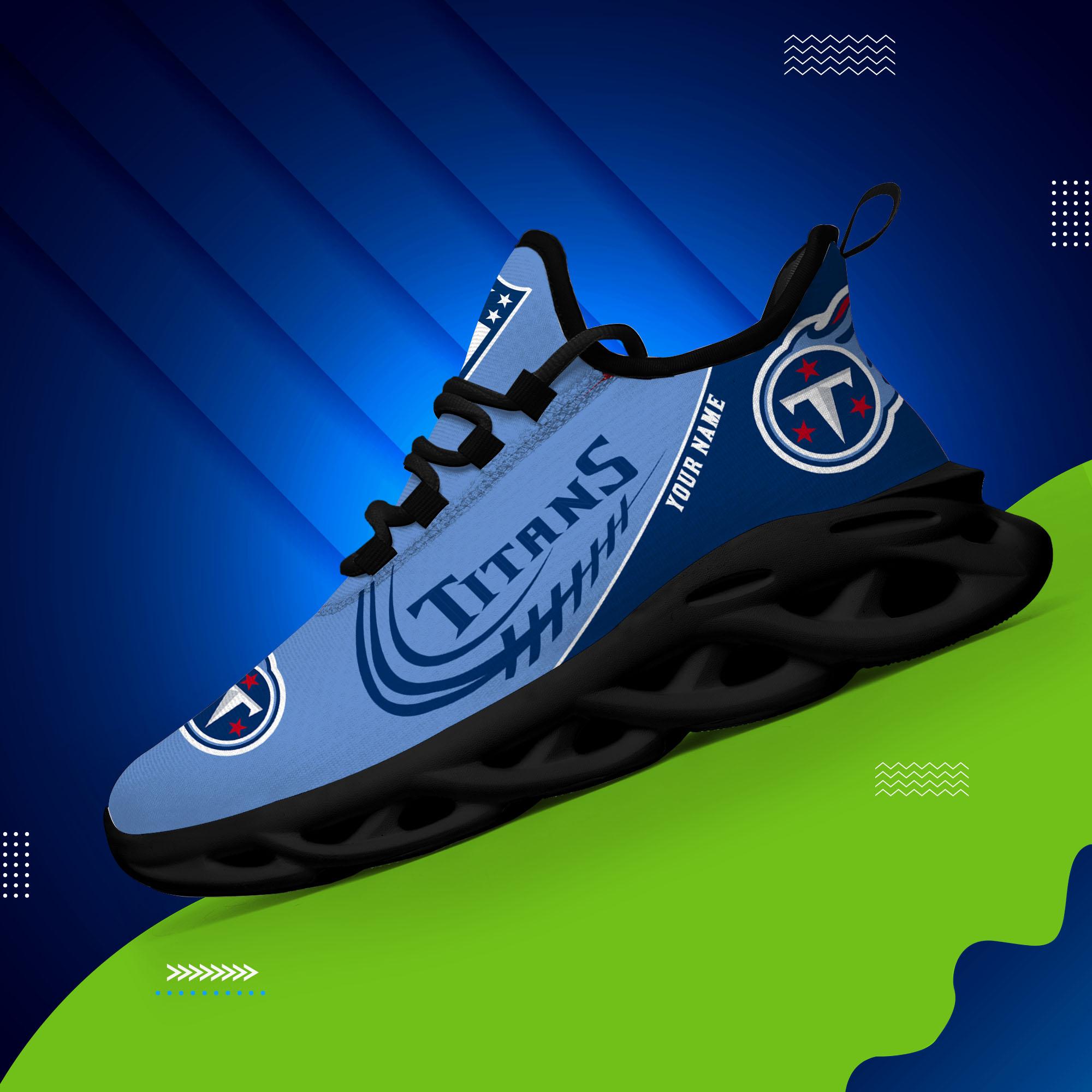 Personalized Tennessee Titans Max Soul Shoes Sneakers for Men And Women – NFL Football Fan Shoes, Team Sneakers - Image 3
