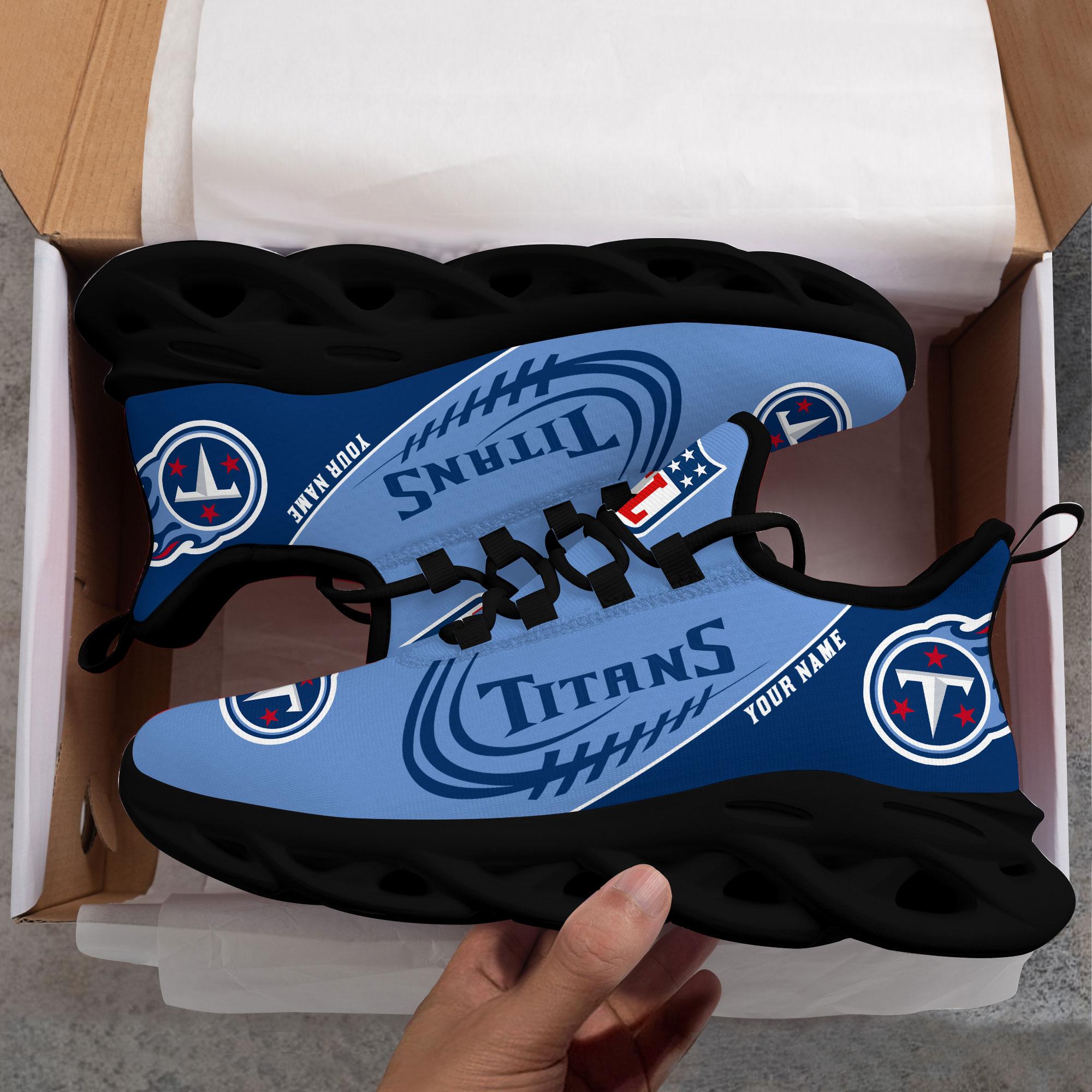 Personalized Tennessee Titans Max Soul Shoes Sneakers for Men And Women – NFL Football Fan Shoes, Team Sneakers - Image 7