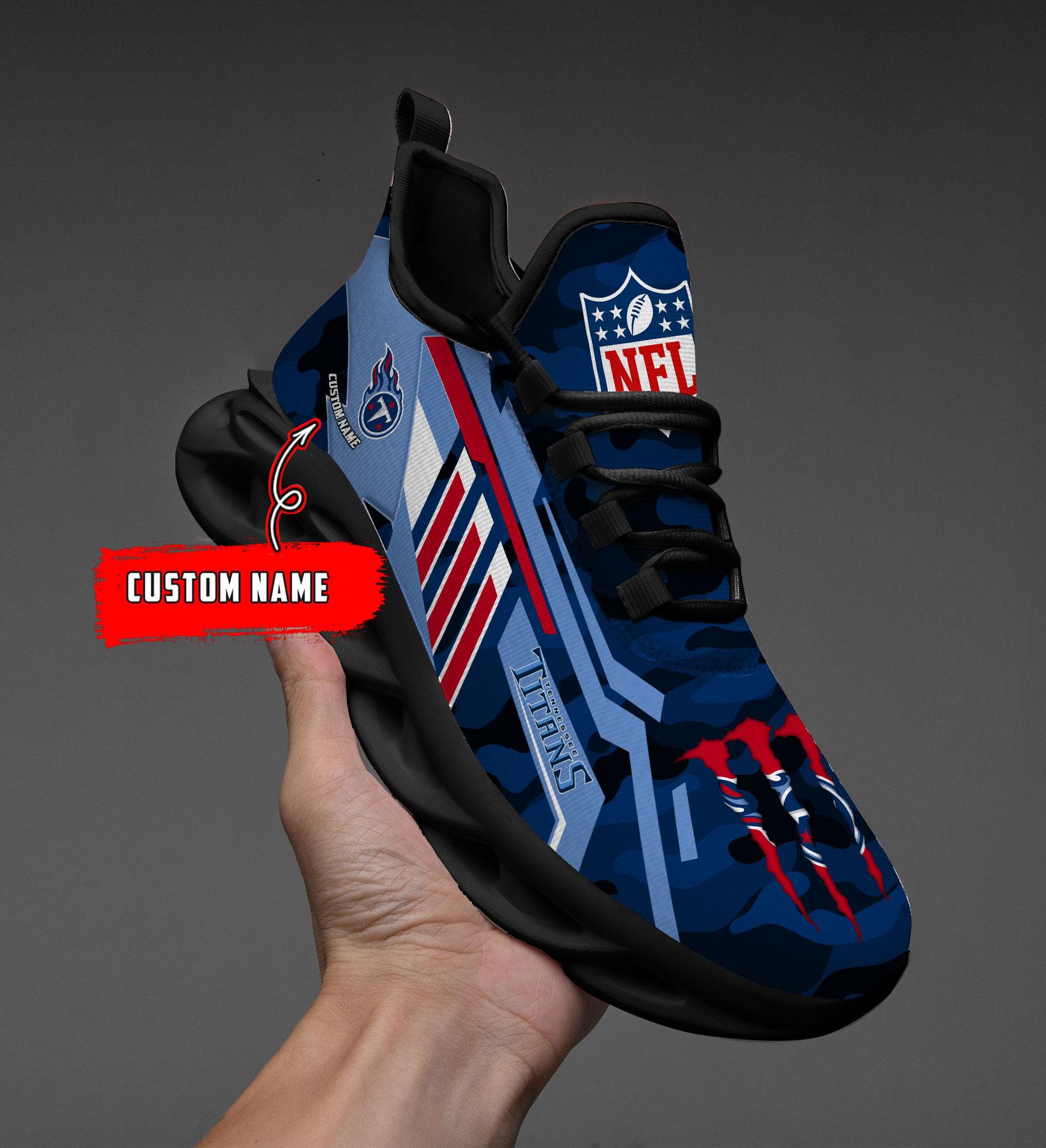 Personalized Tennessee Titans Max Soul Shoes Sneakers for Men And Women – NFL Football Fan Shoes, Team Sneakers - Image 8