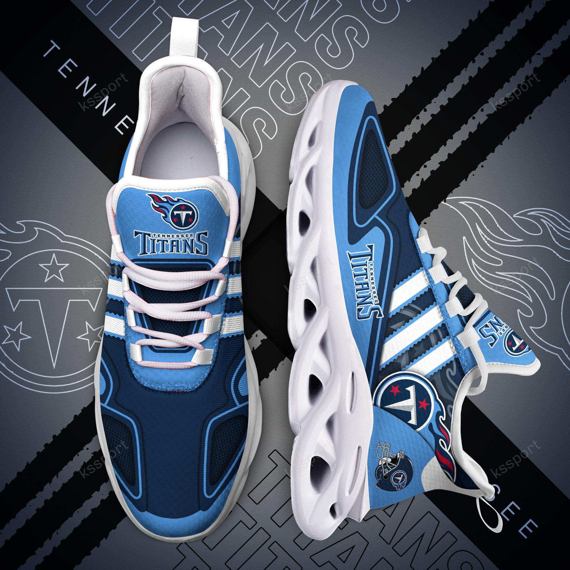 Personalized Tennessee Titans Max Soul Shoes Sneakers for Men And Women – NFL Football Fan Shoes, Team Sneakers