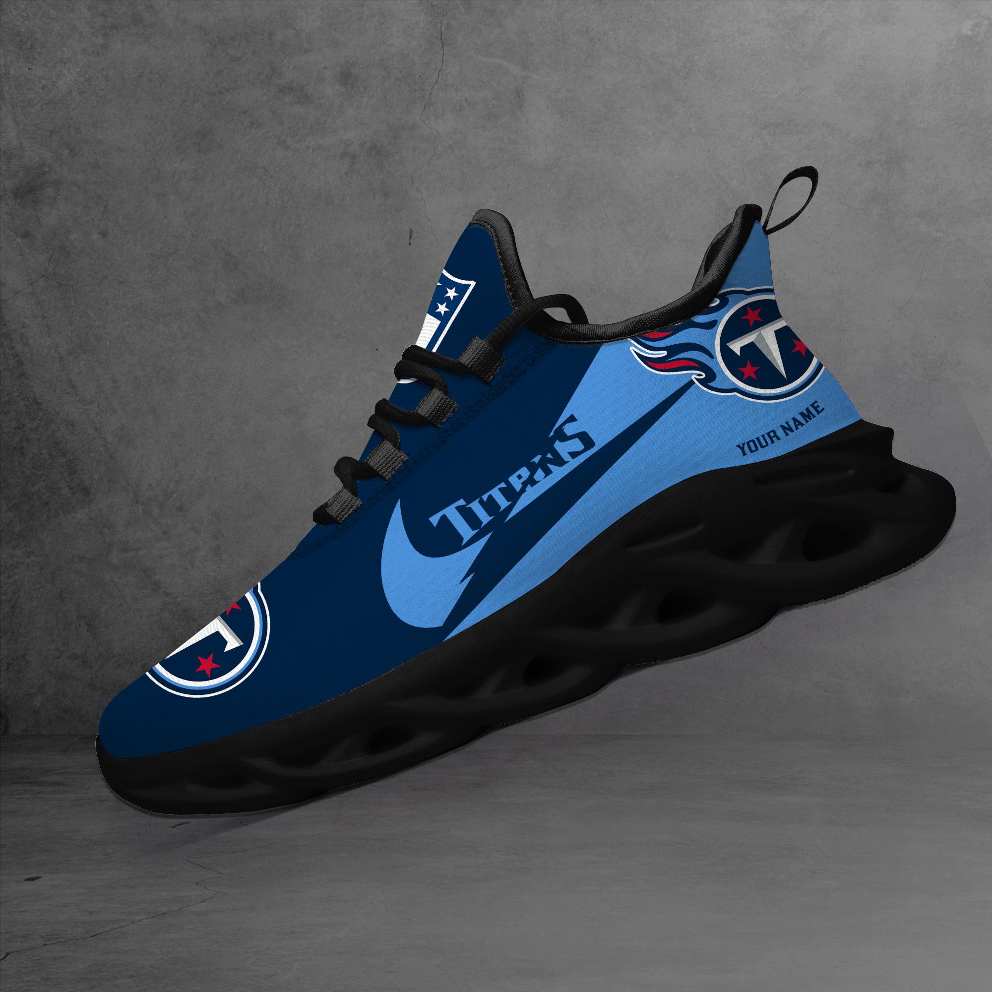 Personalized Tennessee Titans Max Soul Shoes Sneakers for Men And Women – NFL Football Fan Shoes, Team Sneakers - Image 4