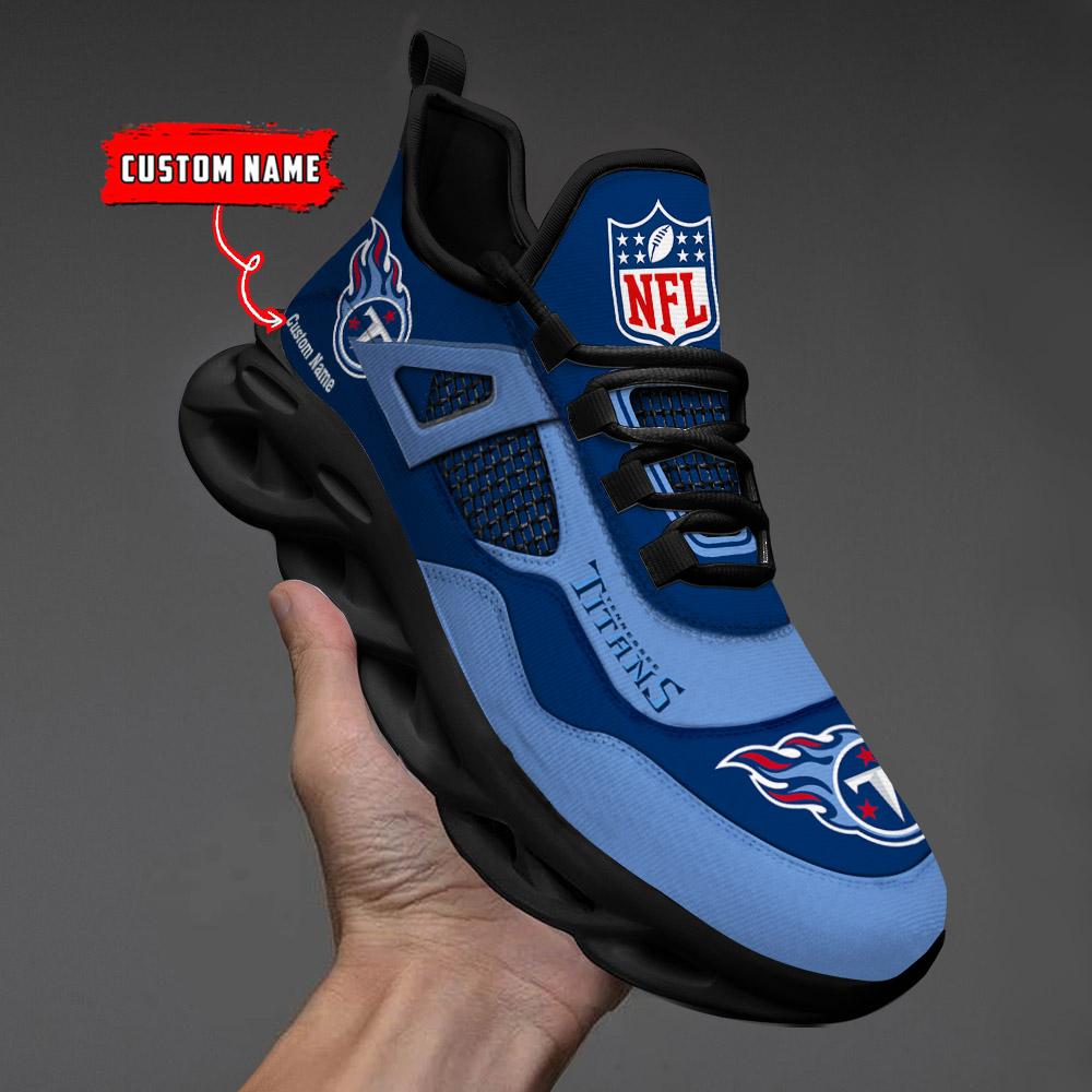 Personalized Tennessee Titans Max Soul Shoes Sneakers for Men And Women – NFL Football Fan Shoes, Team Sneakers - Image 3