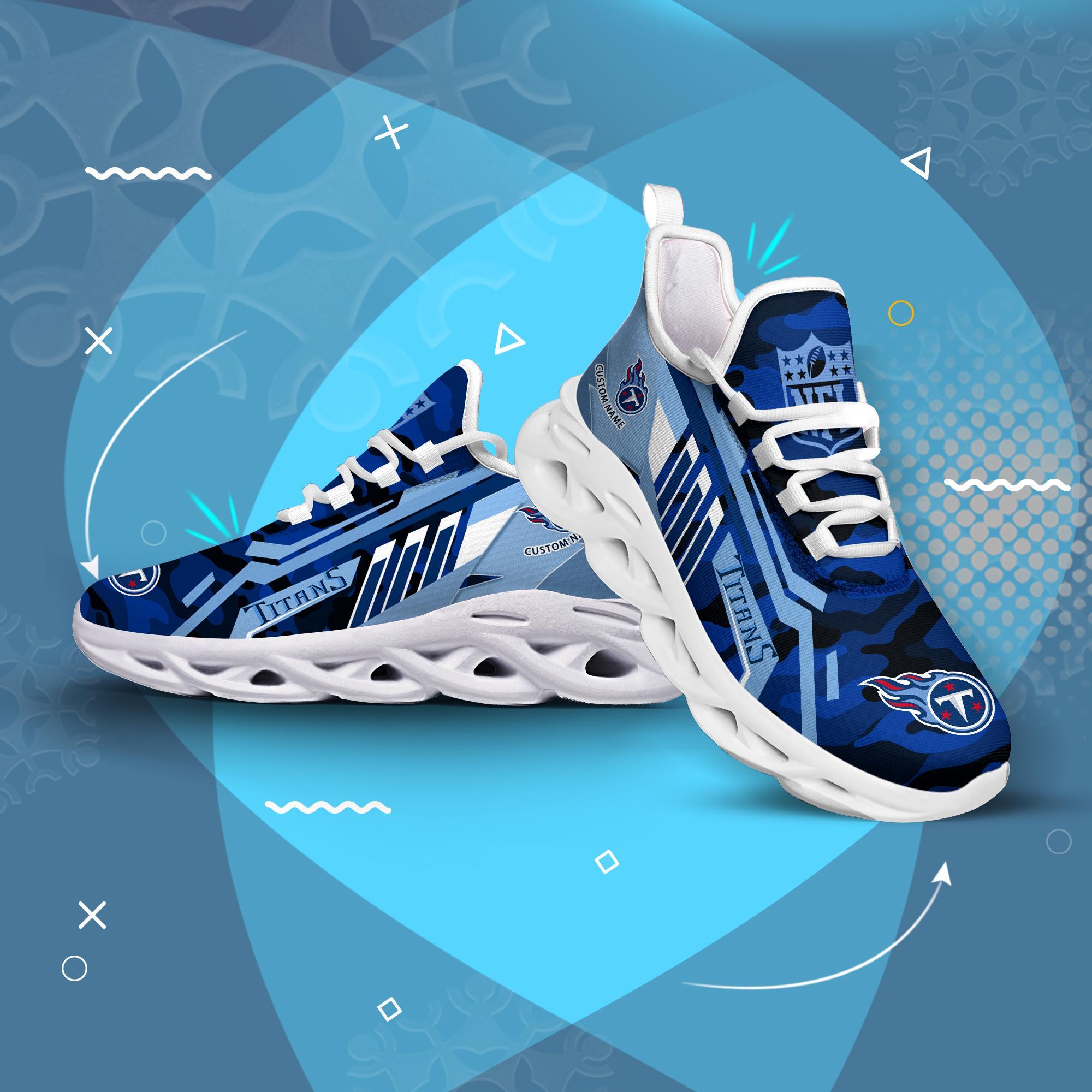 Personalized Tennessee Titans Max Soul Shoes Sneakers for Men And Women – NFL Football Fan Shoes, Team Sneakers - Image 5