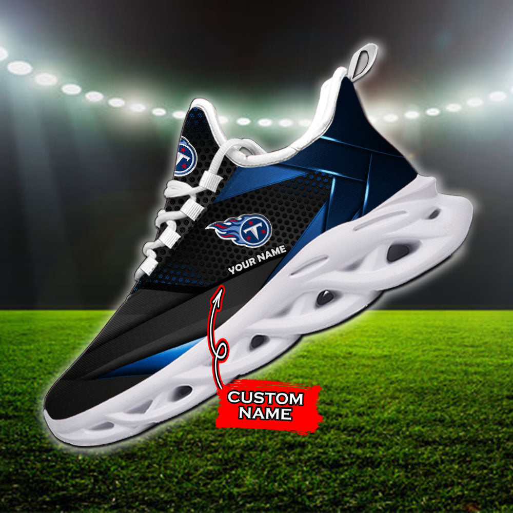 Personalized Tennessee Titans NFL Max Soul Shoes Sneakers for Men And Women – NFL Football Fan Shoes, Team Sneakers