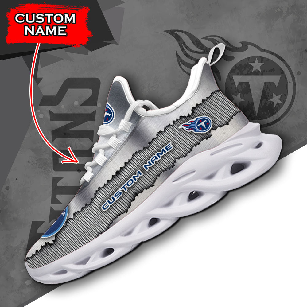 Personalized Tennessee Titans NFL Max Soul Shoes Sneakers for Men And Women – NFL Football Fan Shoes, Team Sneakers