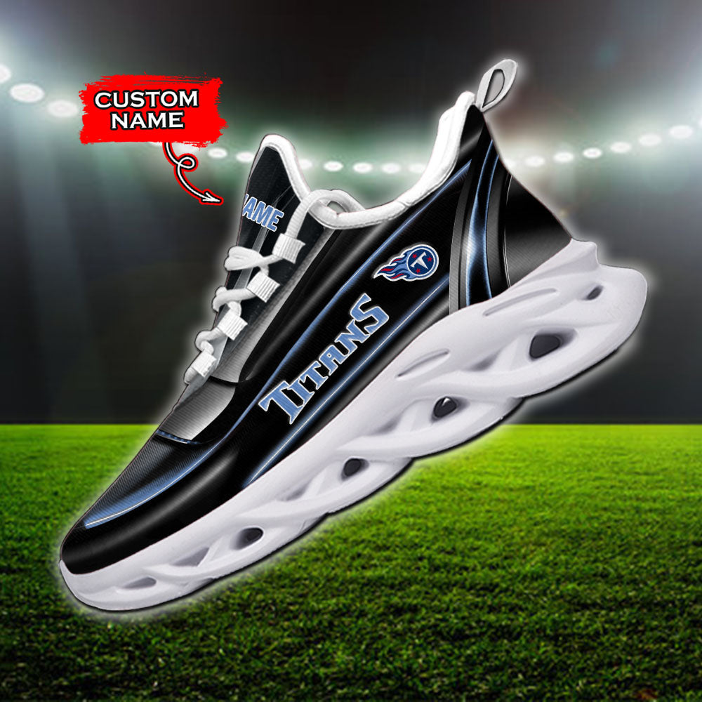 Personalized Tennessee Titans NFL Max Soul Shoes Sneakers for Men And Women – NFL Football Fan Shoes, Team Sneakers