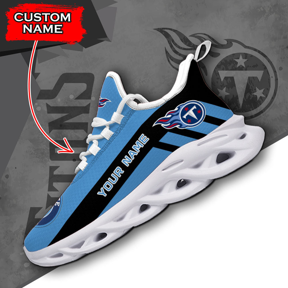 Personalized Tennessee Titans NFL Max Soul Shoes Sneakers for Men And Women – NFL Football Fan Shoes, Team Sneakers