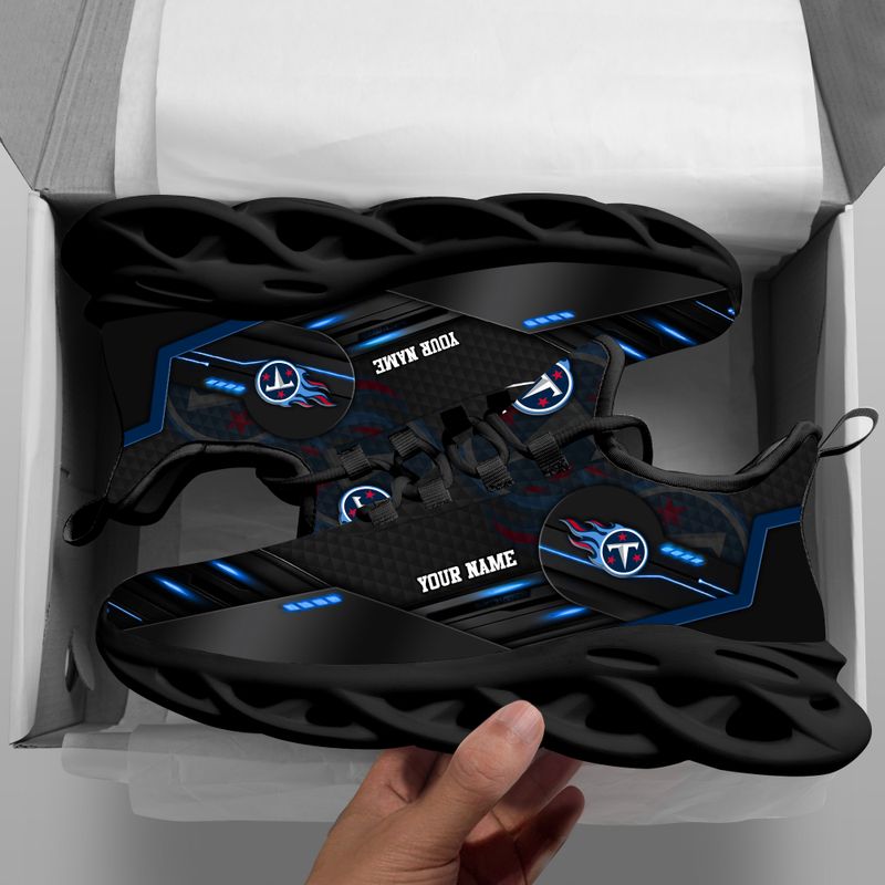 Personalized Tennessee Titans NFL Max Soul Shoes Sneakers for Men And Women – NFL Football Fan Shoes, Team Sneakers