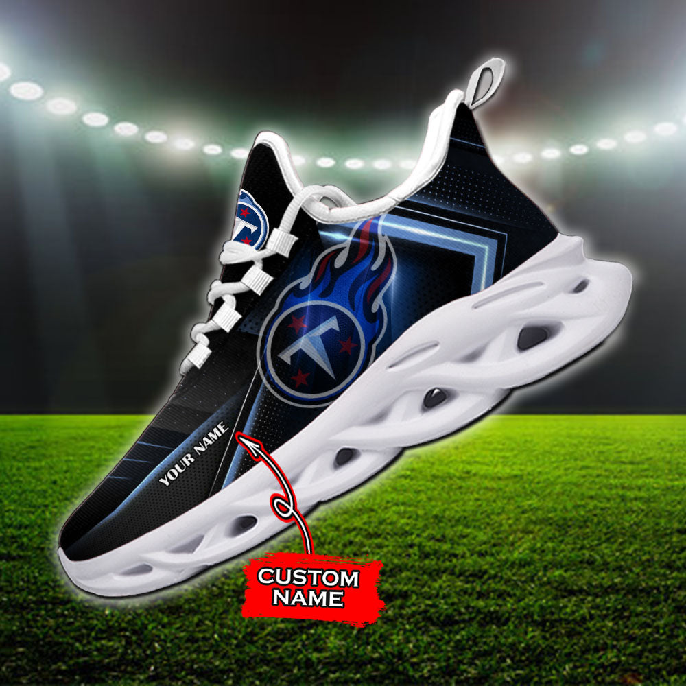 Personalized Tennessee Titans NFL Max Soul Shoes Sneakers for Men And Women – NFL Football Fan Shoes, Team Sneakers