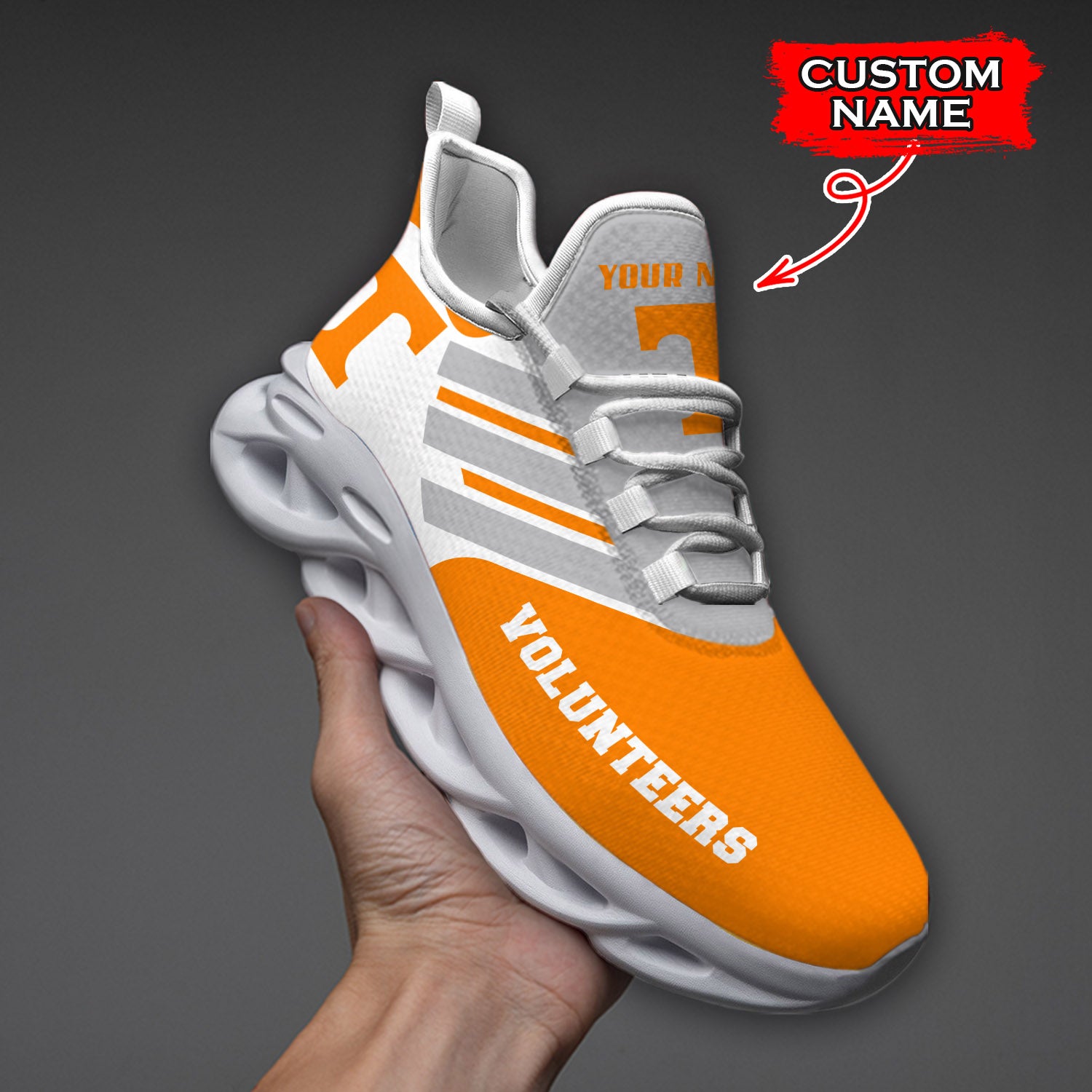 Personalized Tennessee Volunteers NCAA Max Soul Shoes Sneakers for Men And Women – NCAA Fan Shoes, Team Sneakers