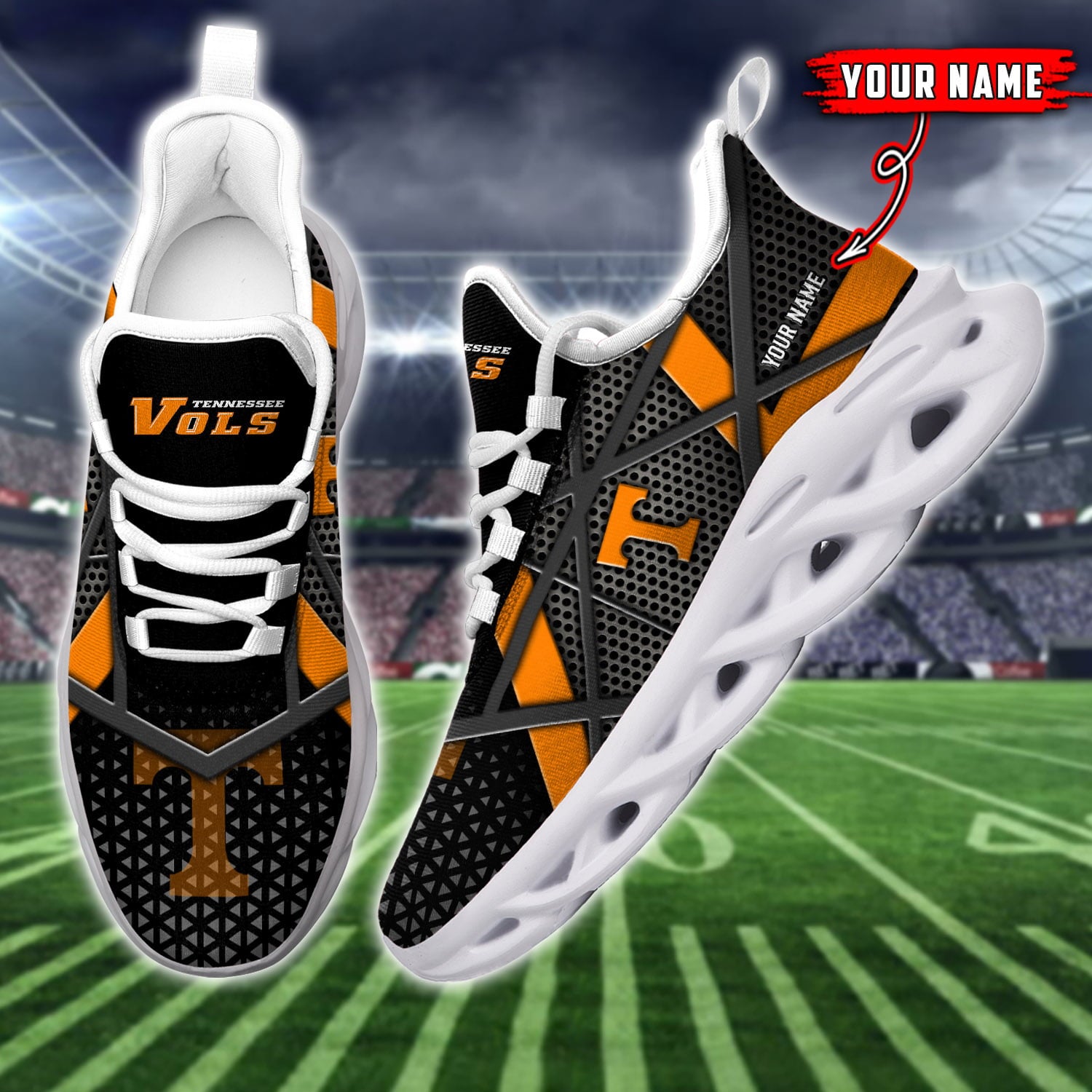 Personalized Tennessee Volunteers NCAA Max Soul Shoes Sneakers for Men And Women – NCAA Fan Shoes, Team Sneakers