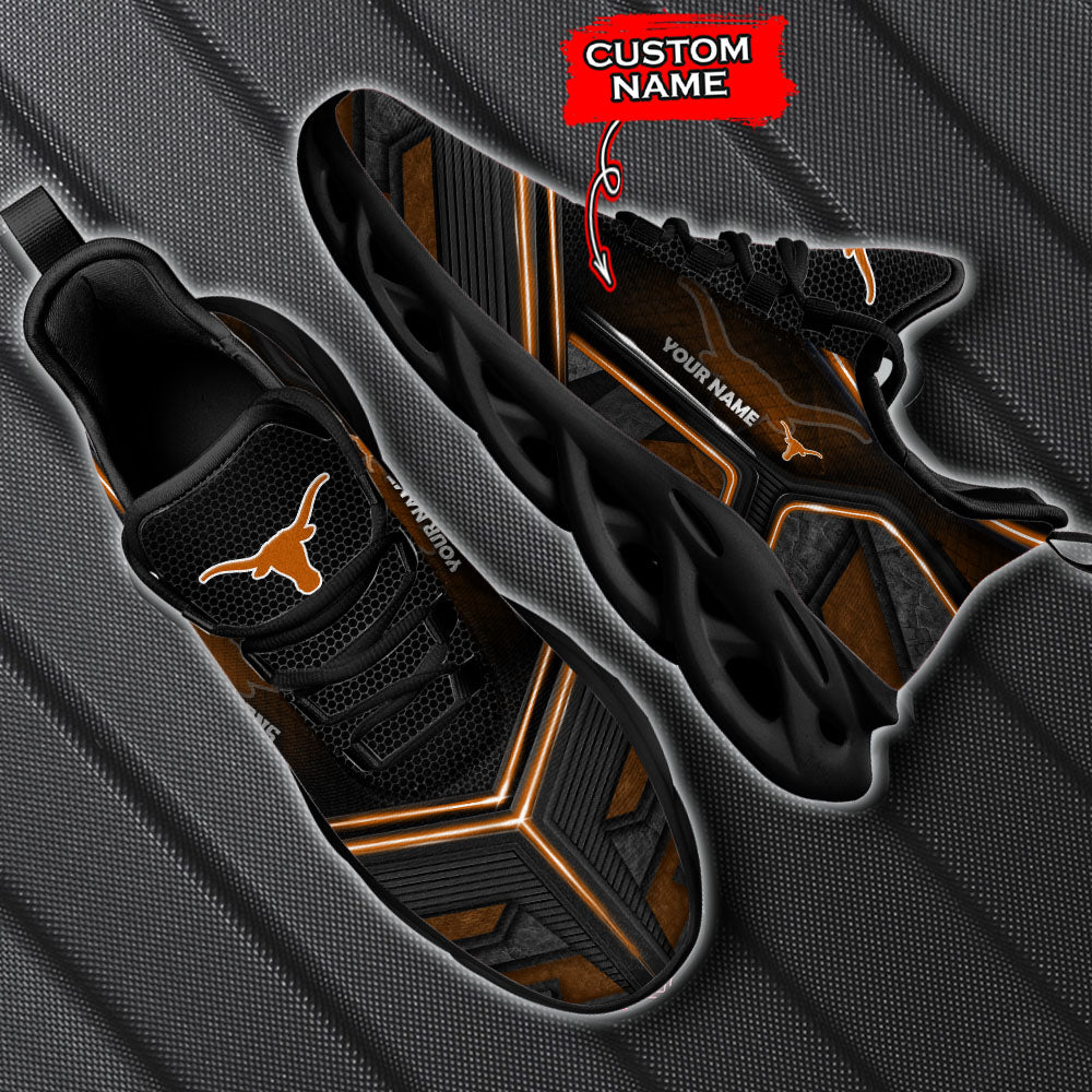 Personalized Texas Longhorns NCAA Max Soul Shoes Sneakers for Men And Women – NCAA Fan Shoes, Team Sneakers - Image 5