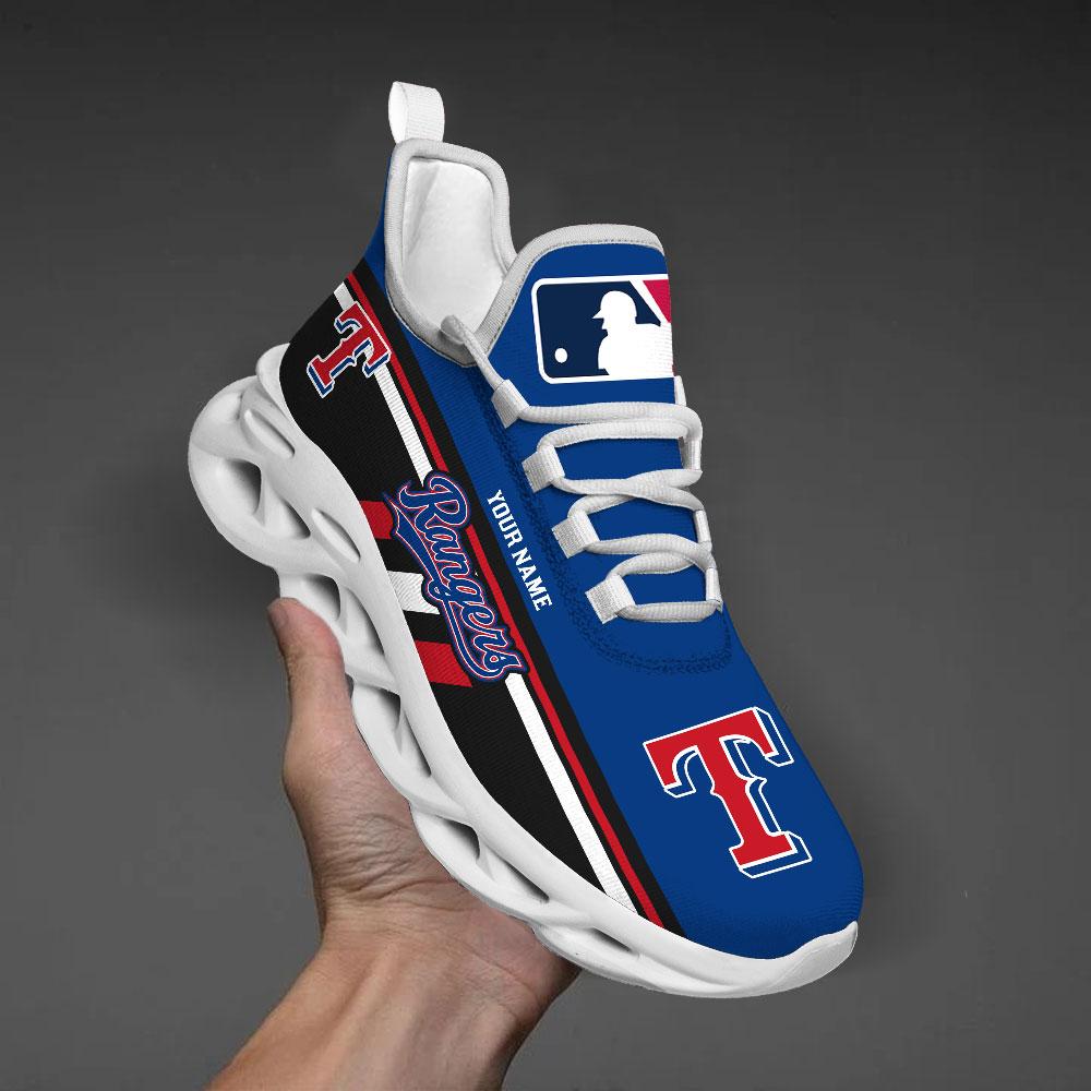 Personalized Texas Rangers Max Soul Shoes Sneakers for Men And Women – MLB Baseball Fan Shoes, Team Sneakers
