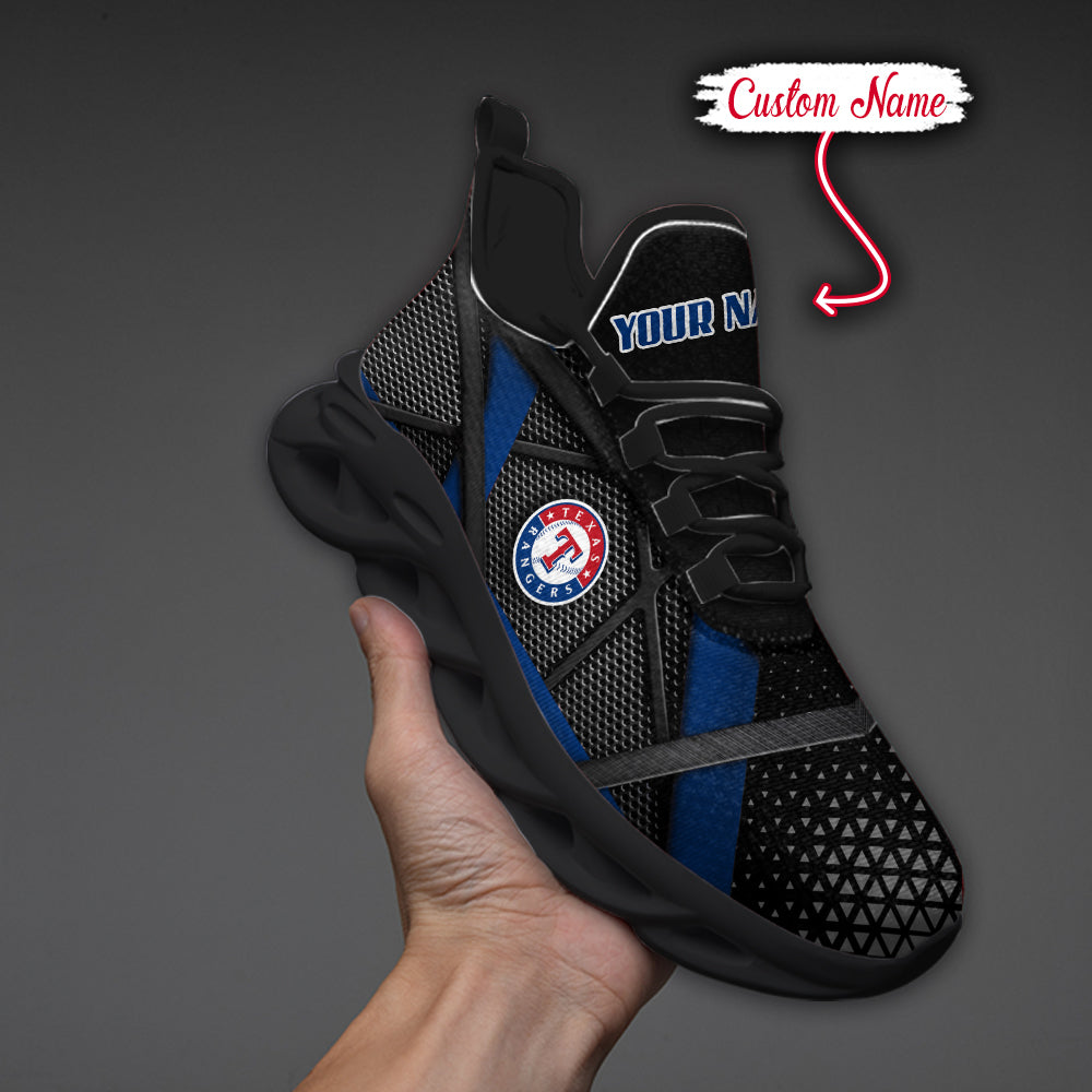 Personalized Texas Rangers MLB Max Soul ShoesSneakers for Men And Women – MLB Baseball Fan Shoes, Team Sneakers - Image 3