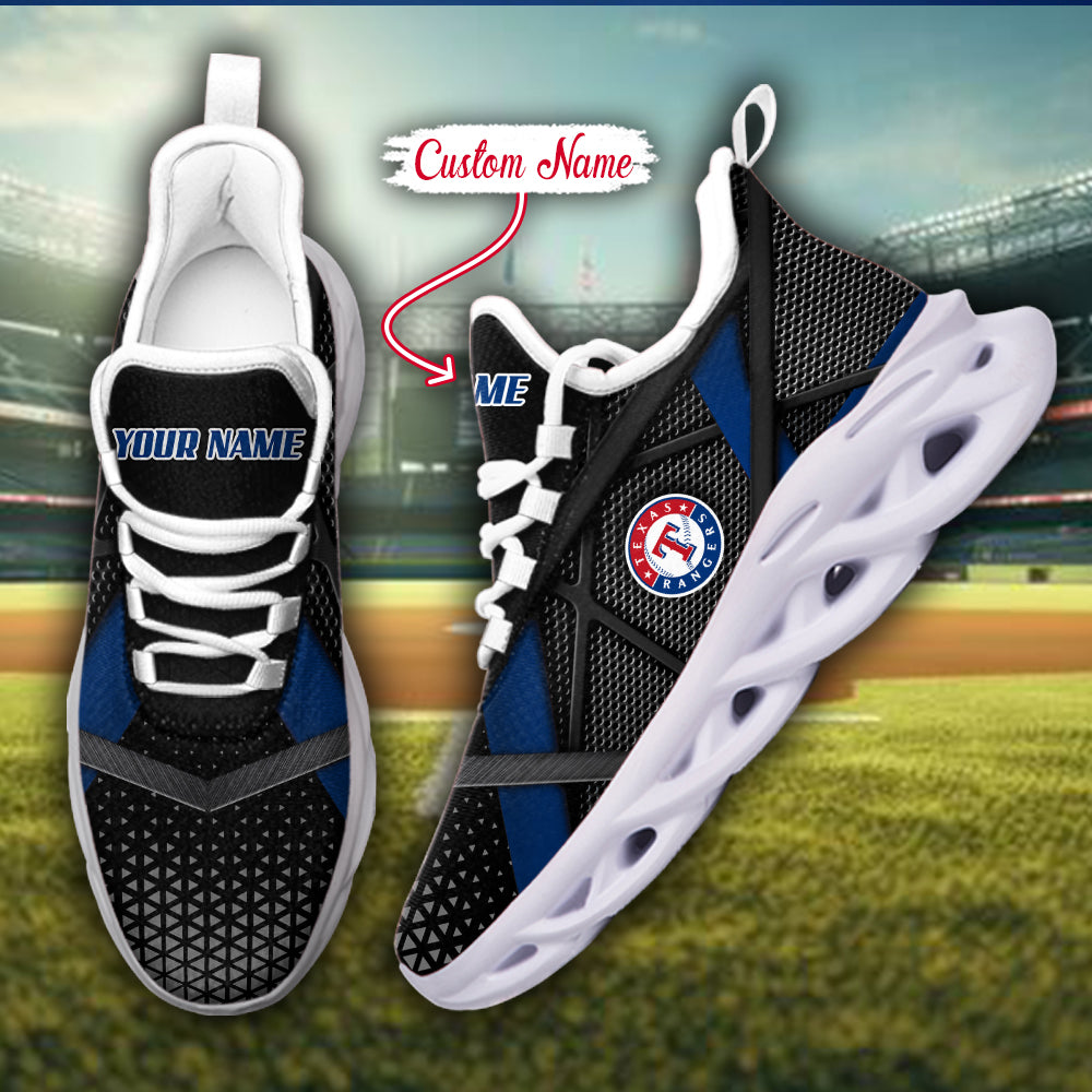 Personalized Texas Rangers MLB Max Soul ShoesSneakers for Men And Women – MLB Baseball Fan Shoes, Team Sneakers
