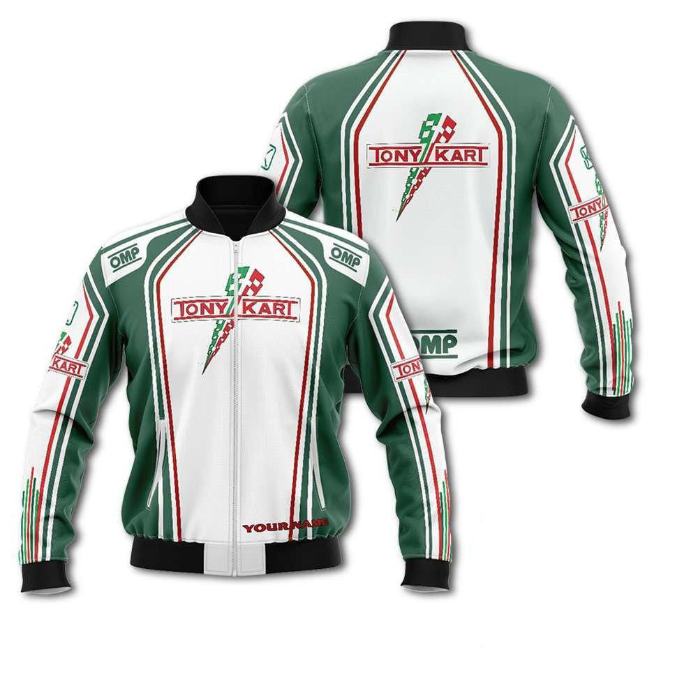 Personalized Tony Kart Racing Team Omp Bomber Jacket | Streetwear Jacket for Men & Women | Fan Gift