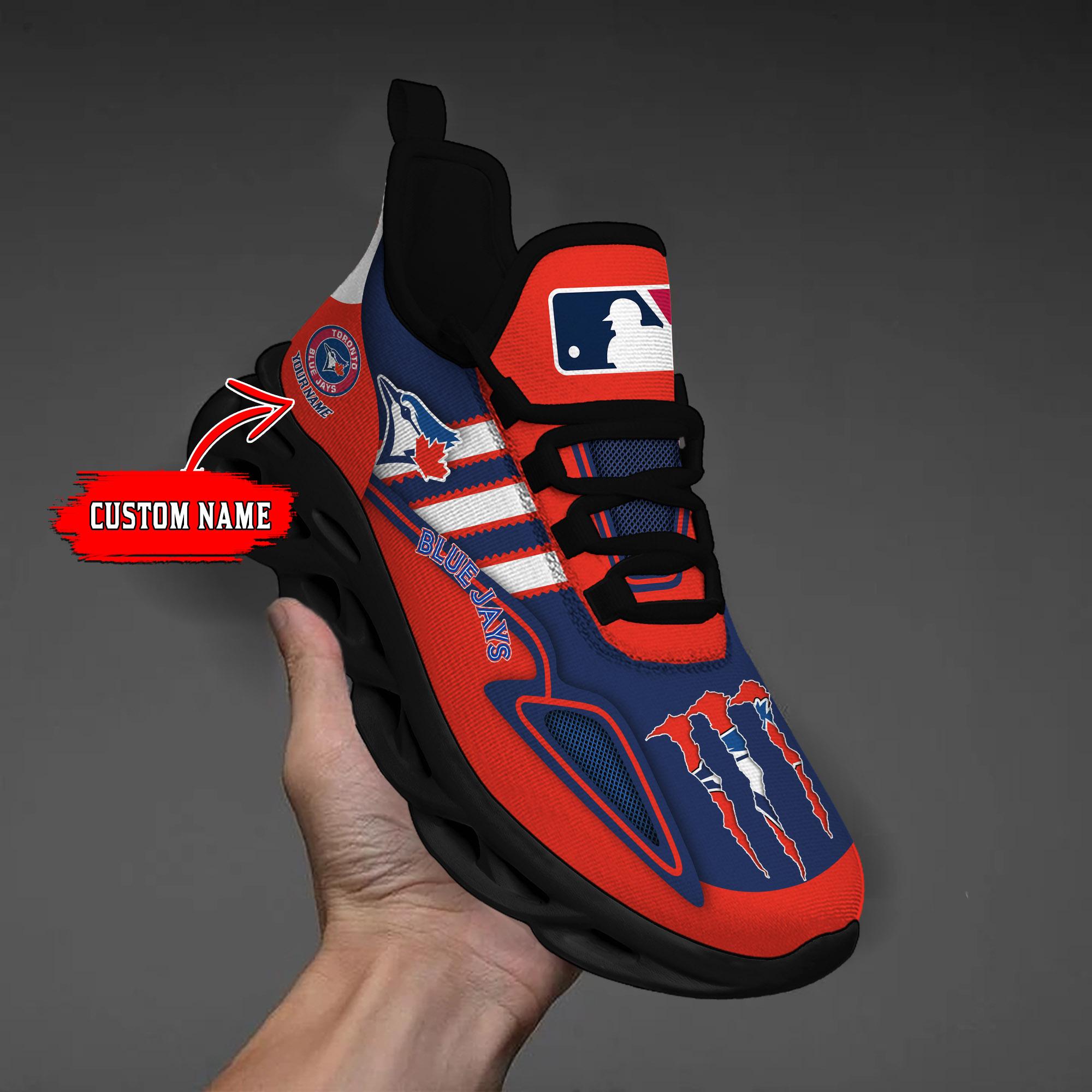 Personalized Toronto Blue Jays Max Soul Shoes Sneakers for Men And Women – MLB Baseball Fan Shoes, Team Sneakers - Image 7