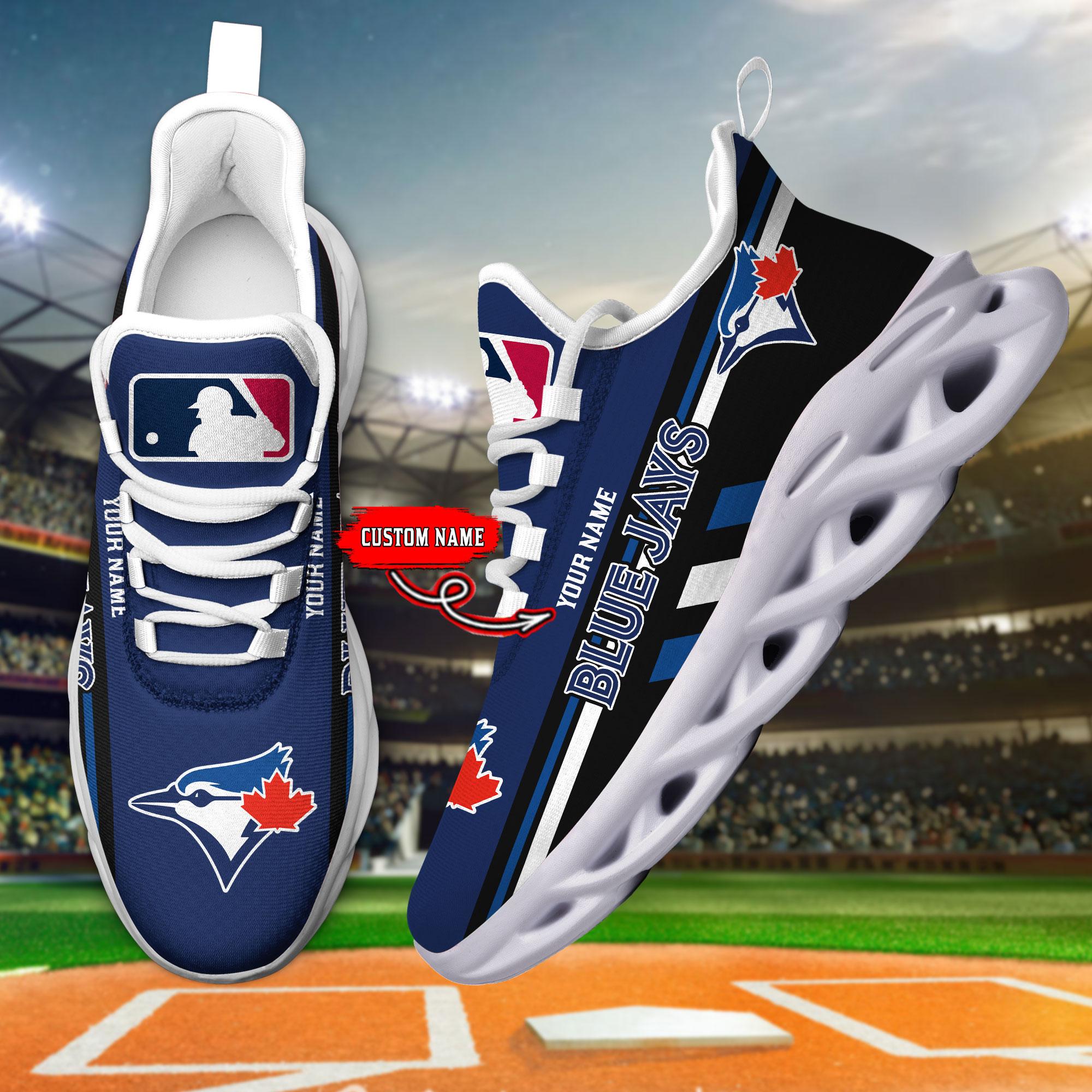 Personalized Toronto Blue Jays Max Soul Shoes Sneakers for Men And Women – MLB Baseball Fan Shoes, Team Sneakers - Image 3
