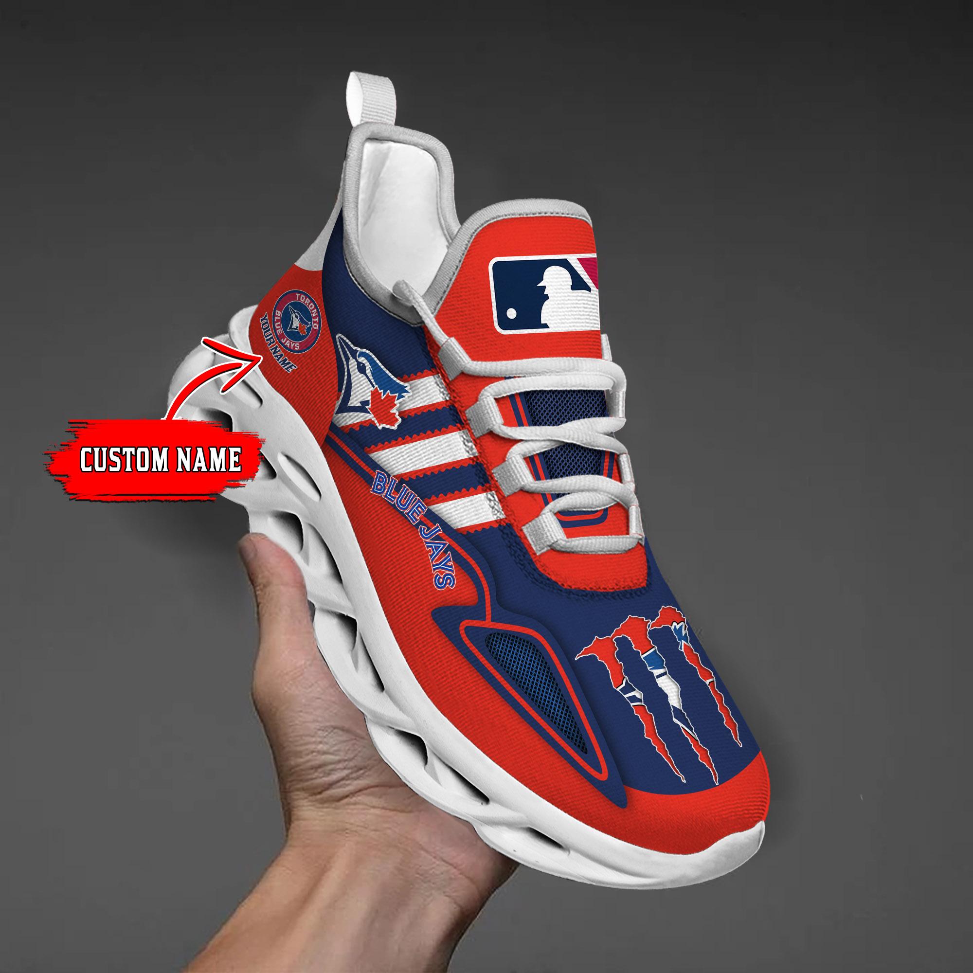 Personalized Toronto Blue Jays Max Soul Shoes Sneakers for Men And Women – MLB Baseball Fan Shoes, Team Sneakers