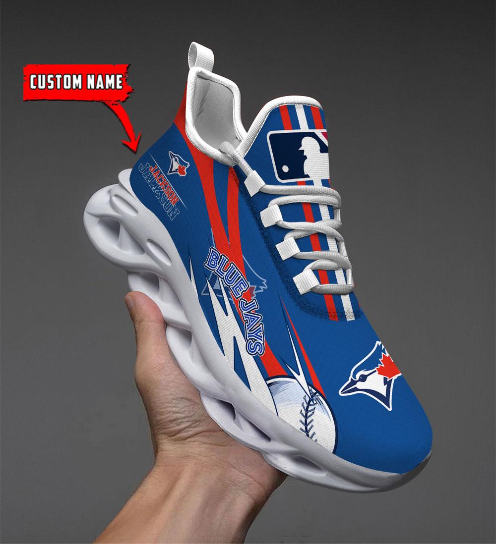 Personalized Toronto Blue Jays Max Soul Shoes Sneakers for Men And Women – MLB Baseball Fan Shoes, Team Sneakers