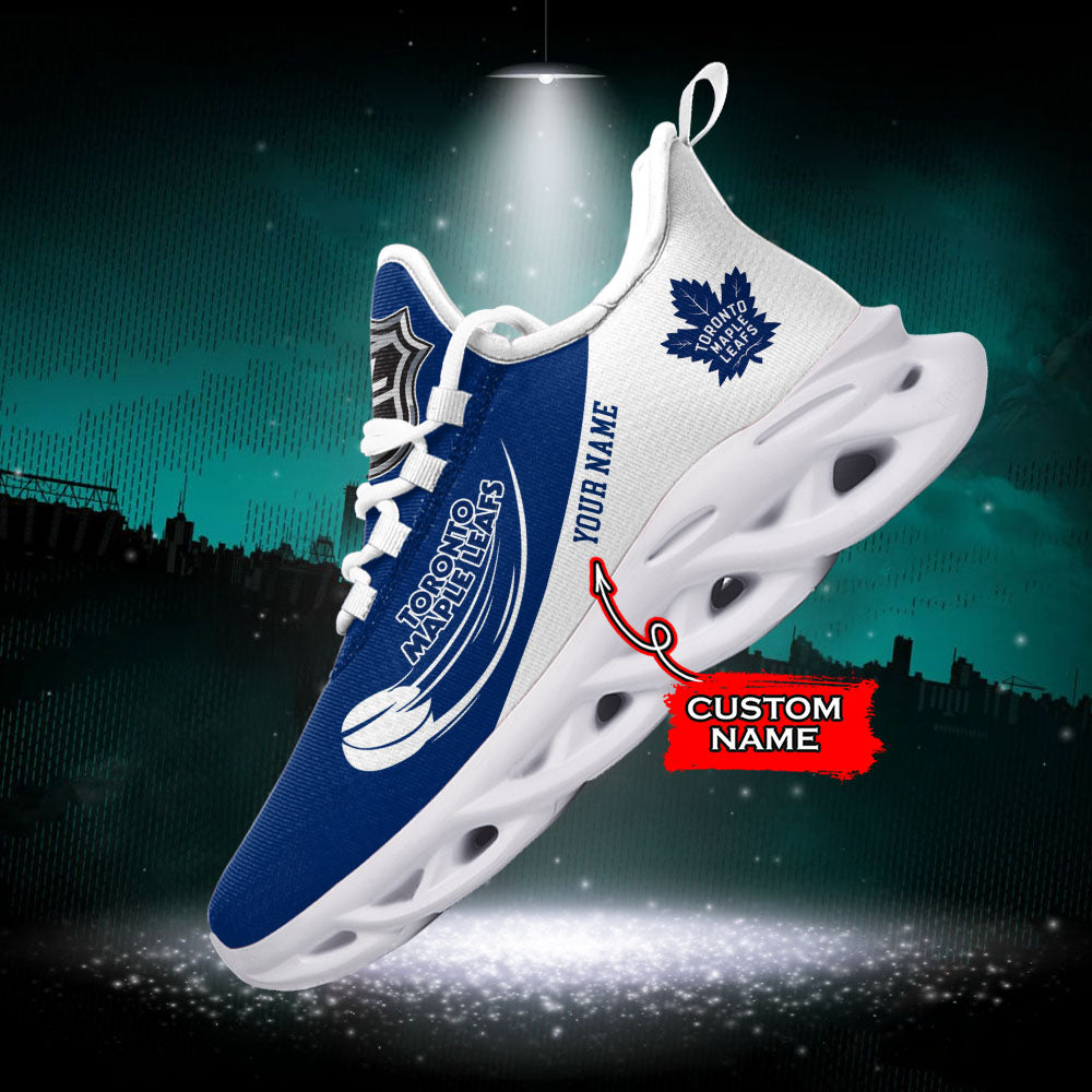 Personalized Toronto Maple Leafs NHL Max Soul Shoes Sneakers for Men And Women – NHL Hockey Fan Shoes, Team Sneakers