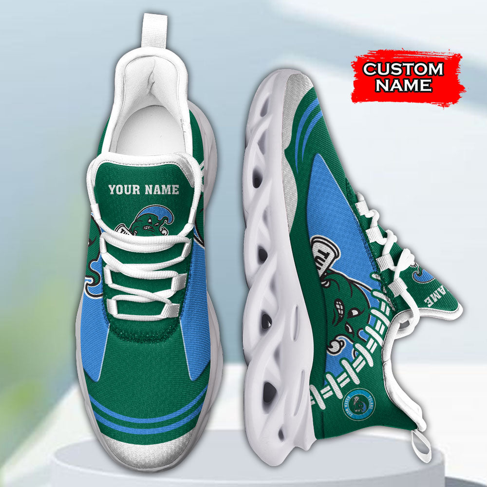 Personalized Tulane Green Wave NCAA Max Soul Shoes Sneakers for Men And Women – NCAA Fan Shoes, Team Sneakers - Image 4