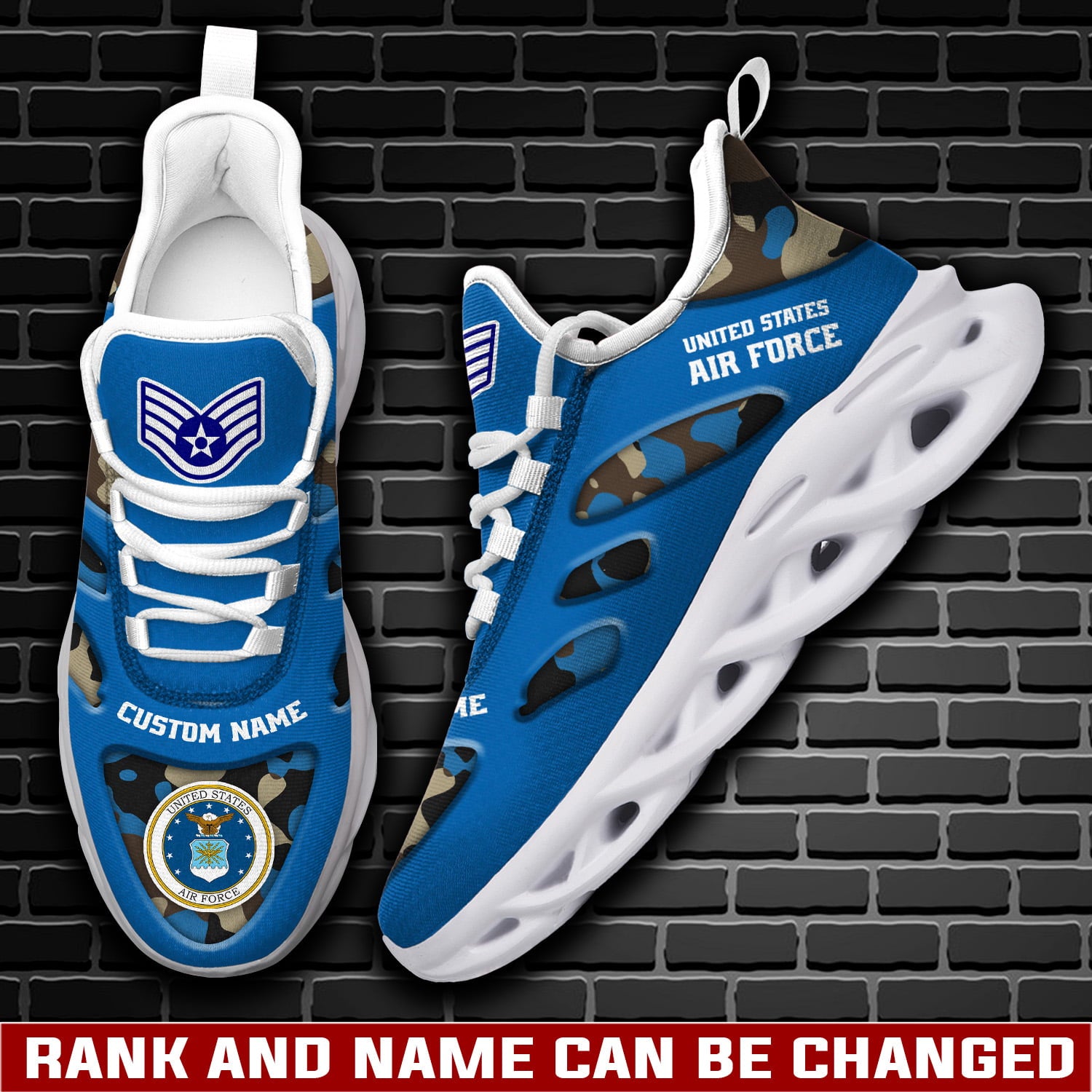 Personalized US Air Force Max Soul Shoes Sneakers for Men And Women – Casual Shoes, Streetwear Shoes