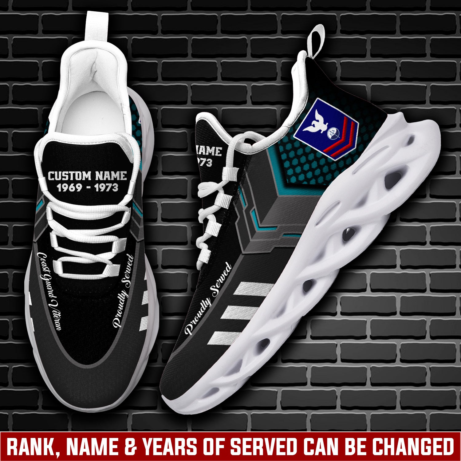 Personalized US Coast Guard Max Soul Shoes Sneakers for Men And Women – Casual Shoes, Streetwear Shoes